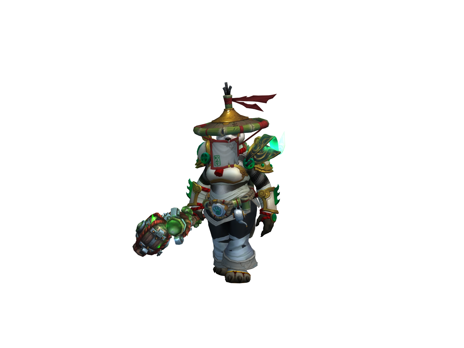 Terrafin 3D character render