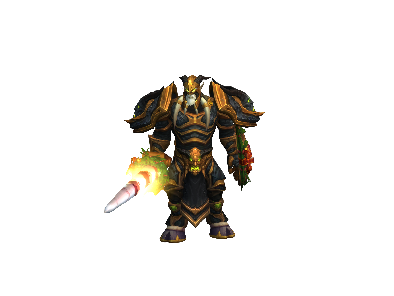 Legoat WoW character banner