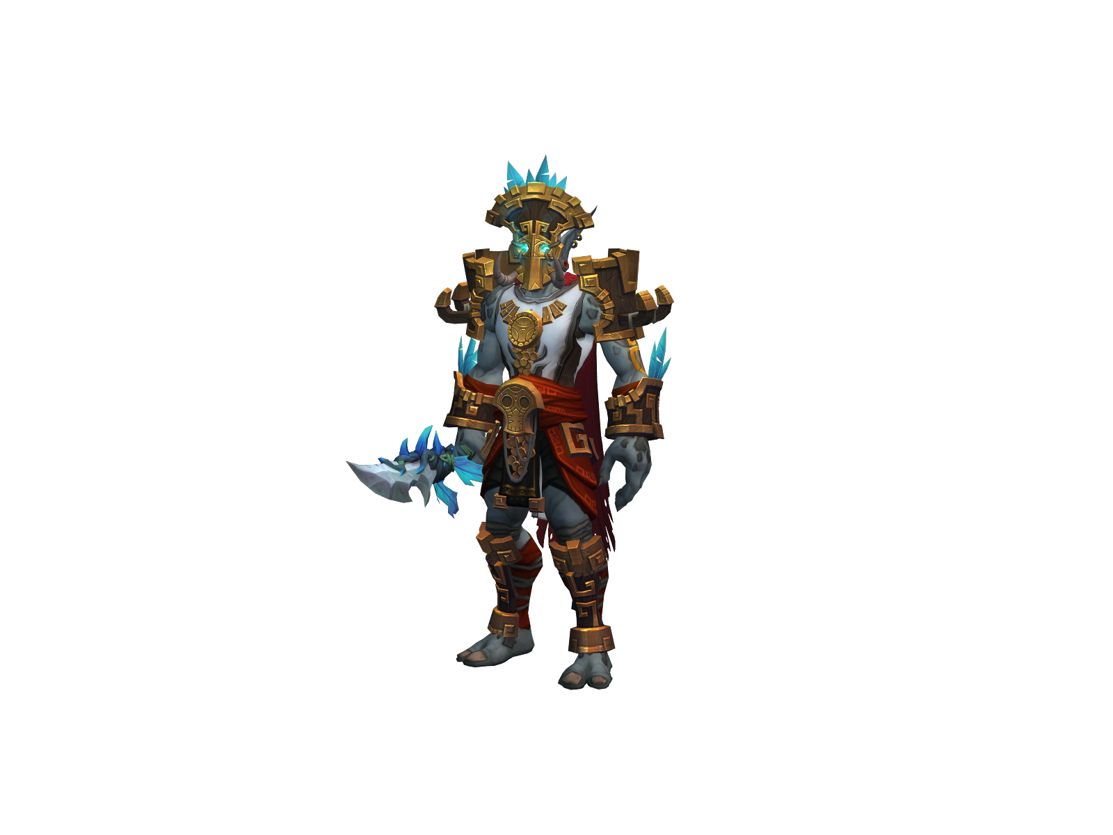 Urzai 3D character render