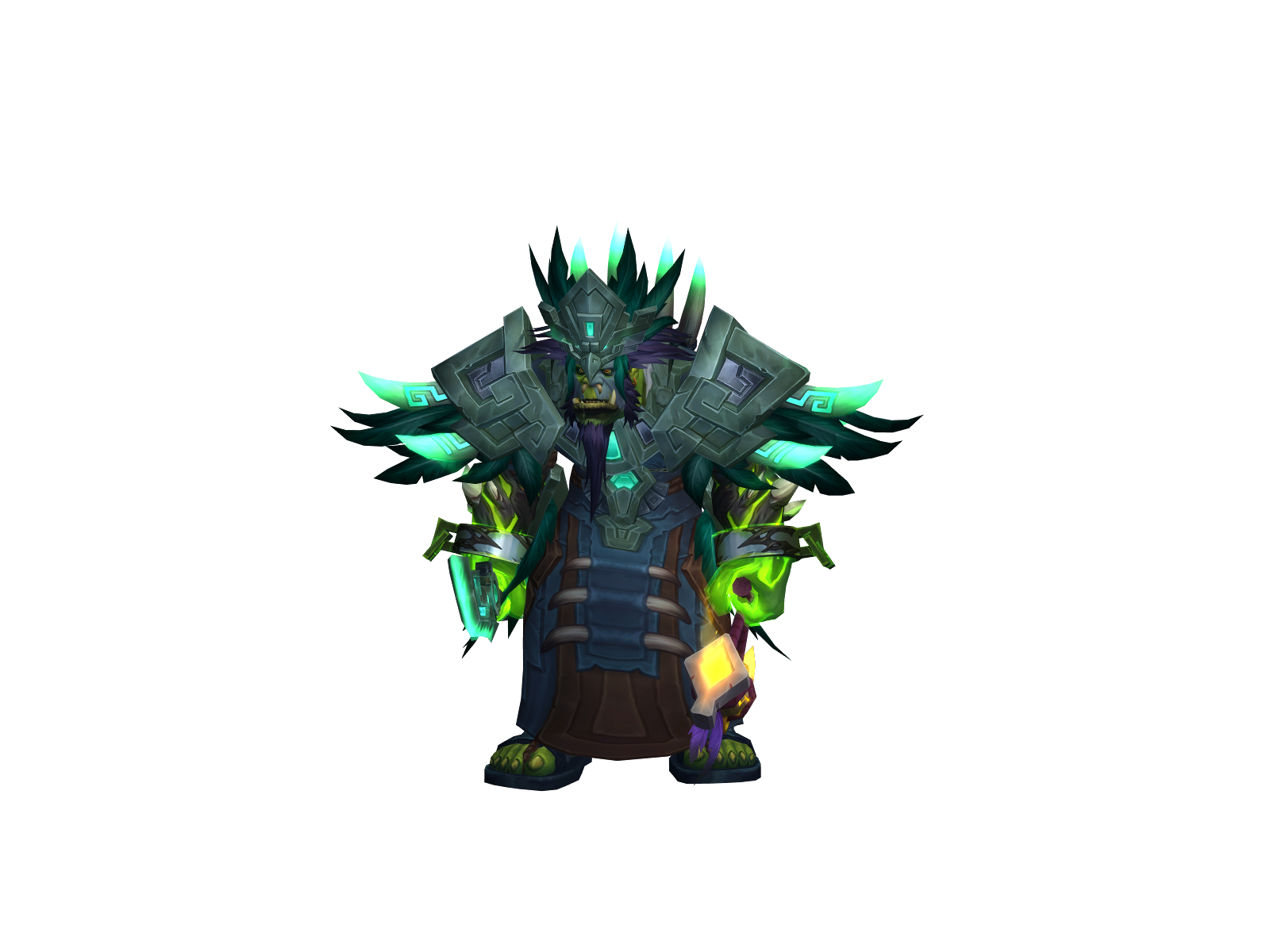 Batswalla 3D character render