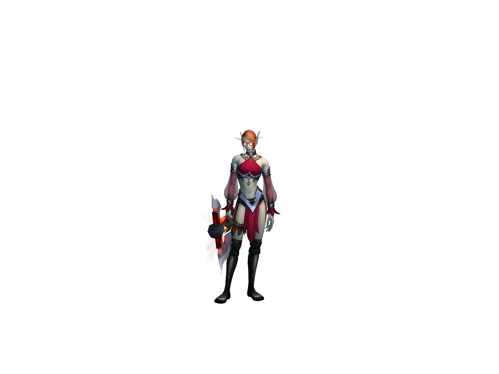 Onitus 3D character render