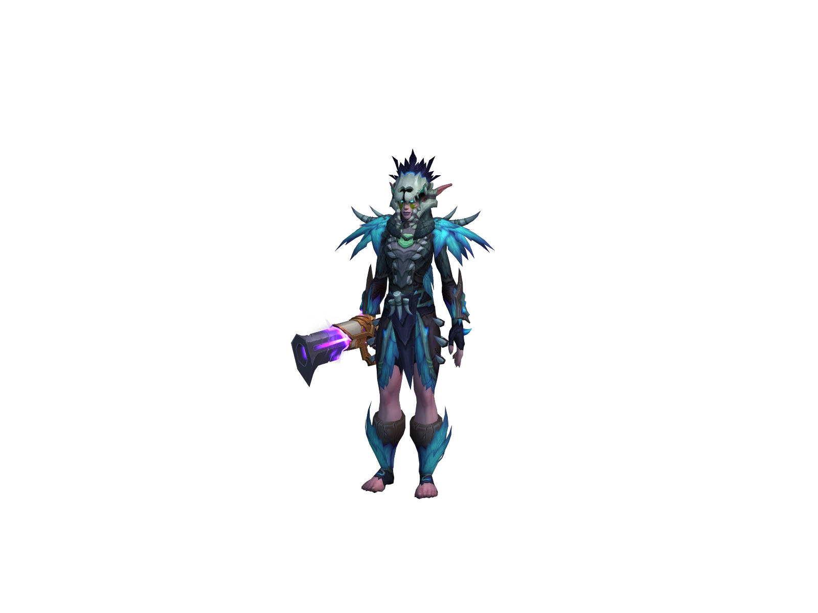 Ogtea 3D character render