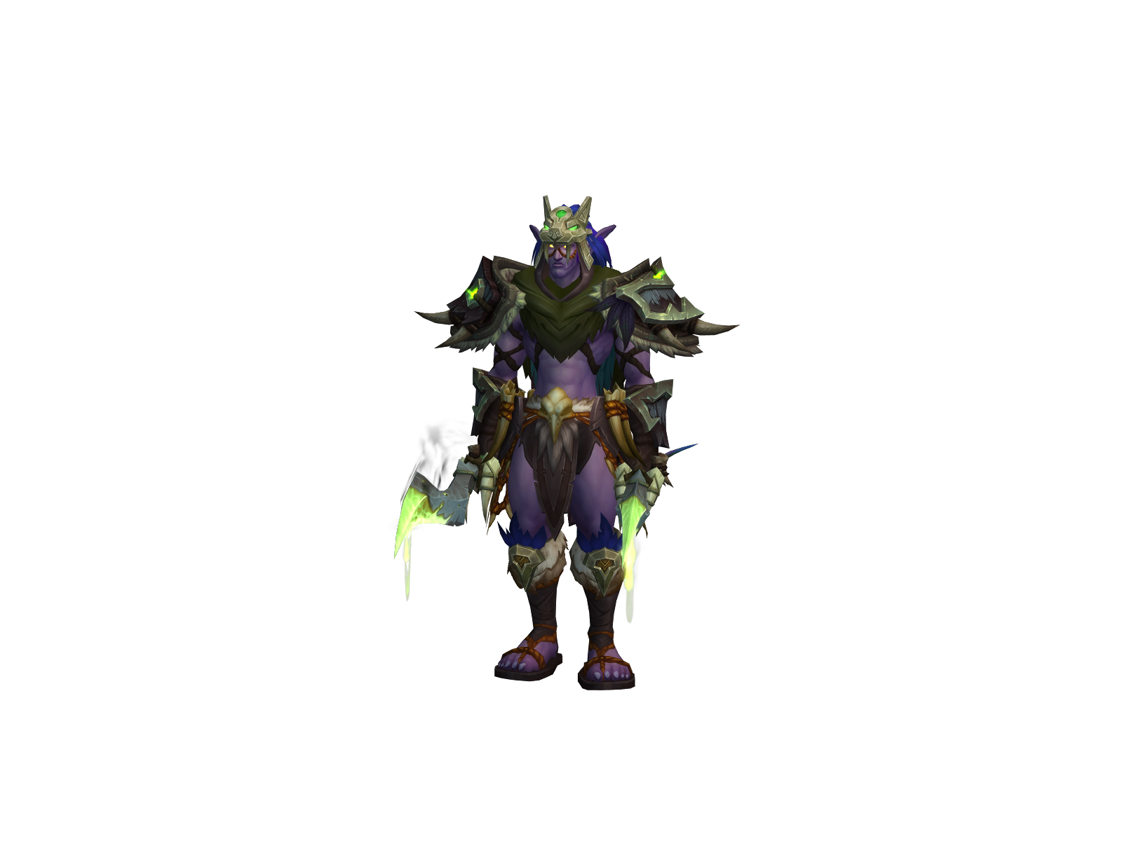 Gálf 3D character render