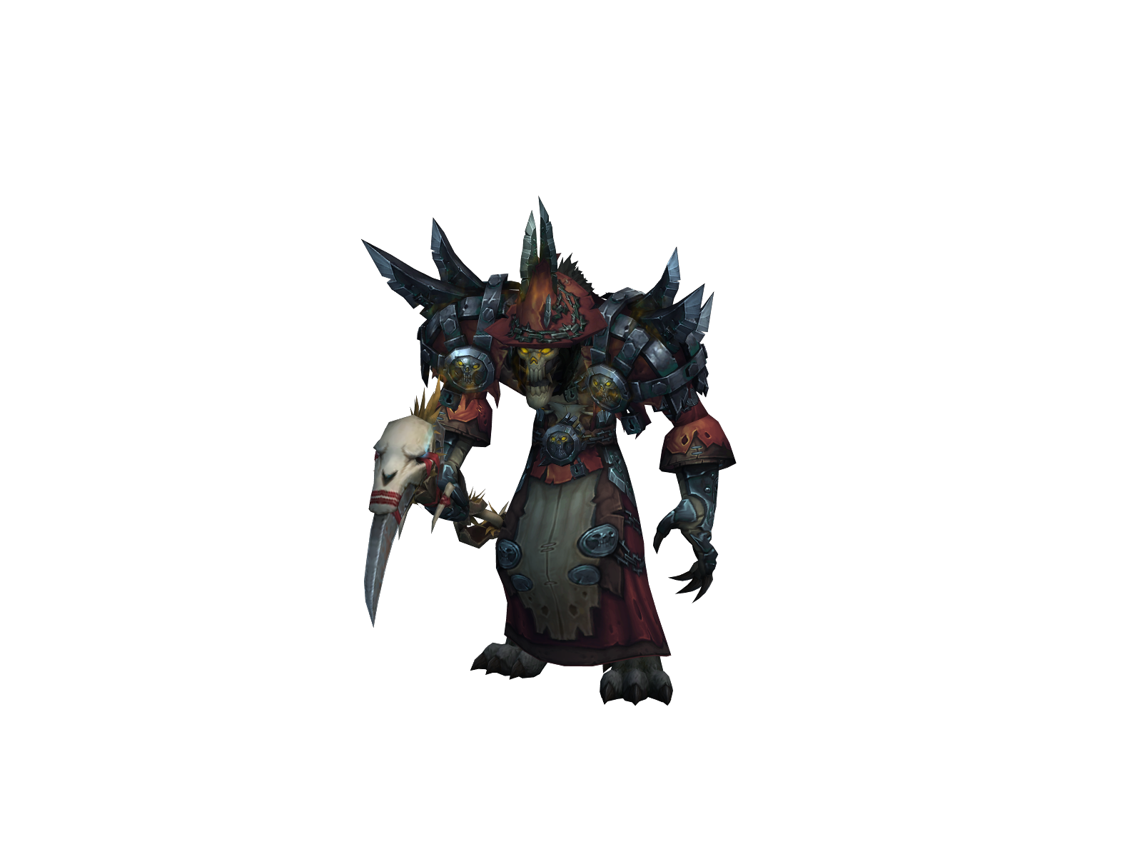 Curruptionz 3D character render
