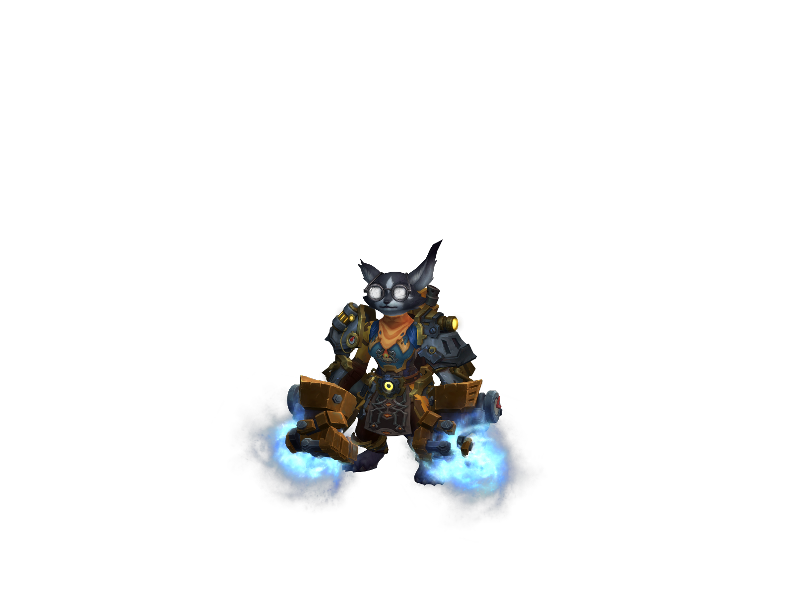 Porîs 3D character render