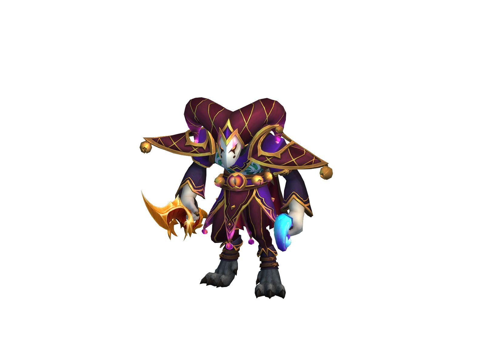 Gapedschlong 3D character render