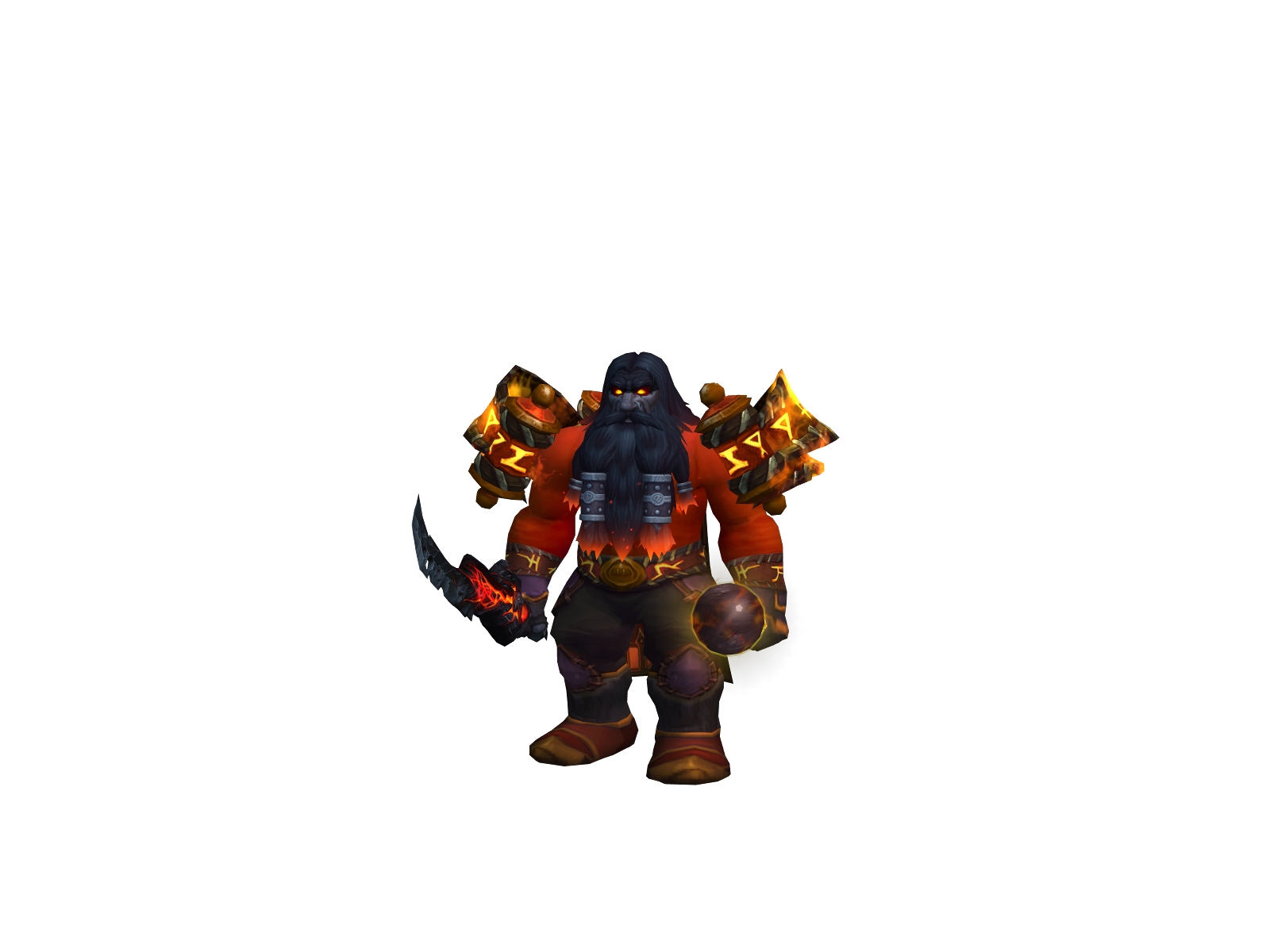 Fivealarm 3D character render