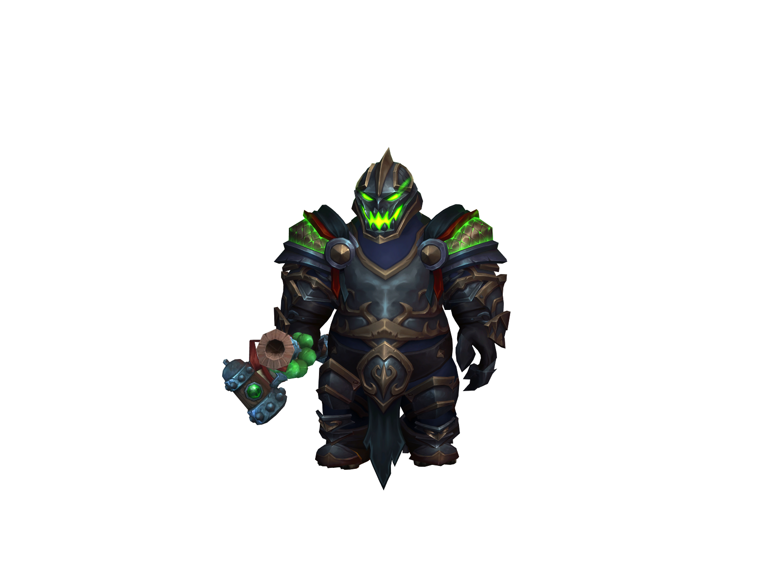 Fatpandaman 3D character render