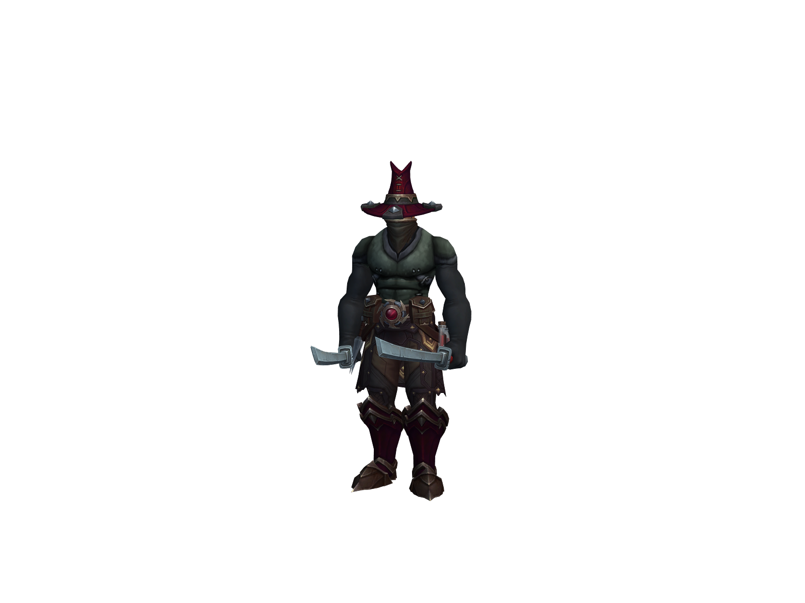 Flauff 3D character render