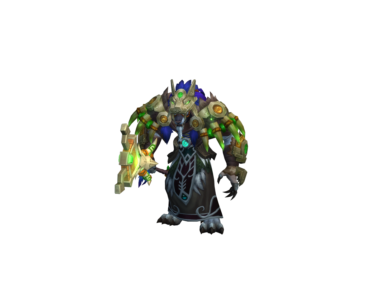 Zeebadd 3D character render