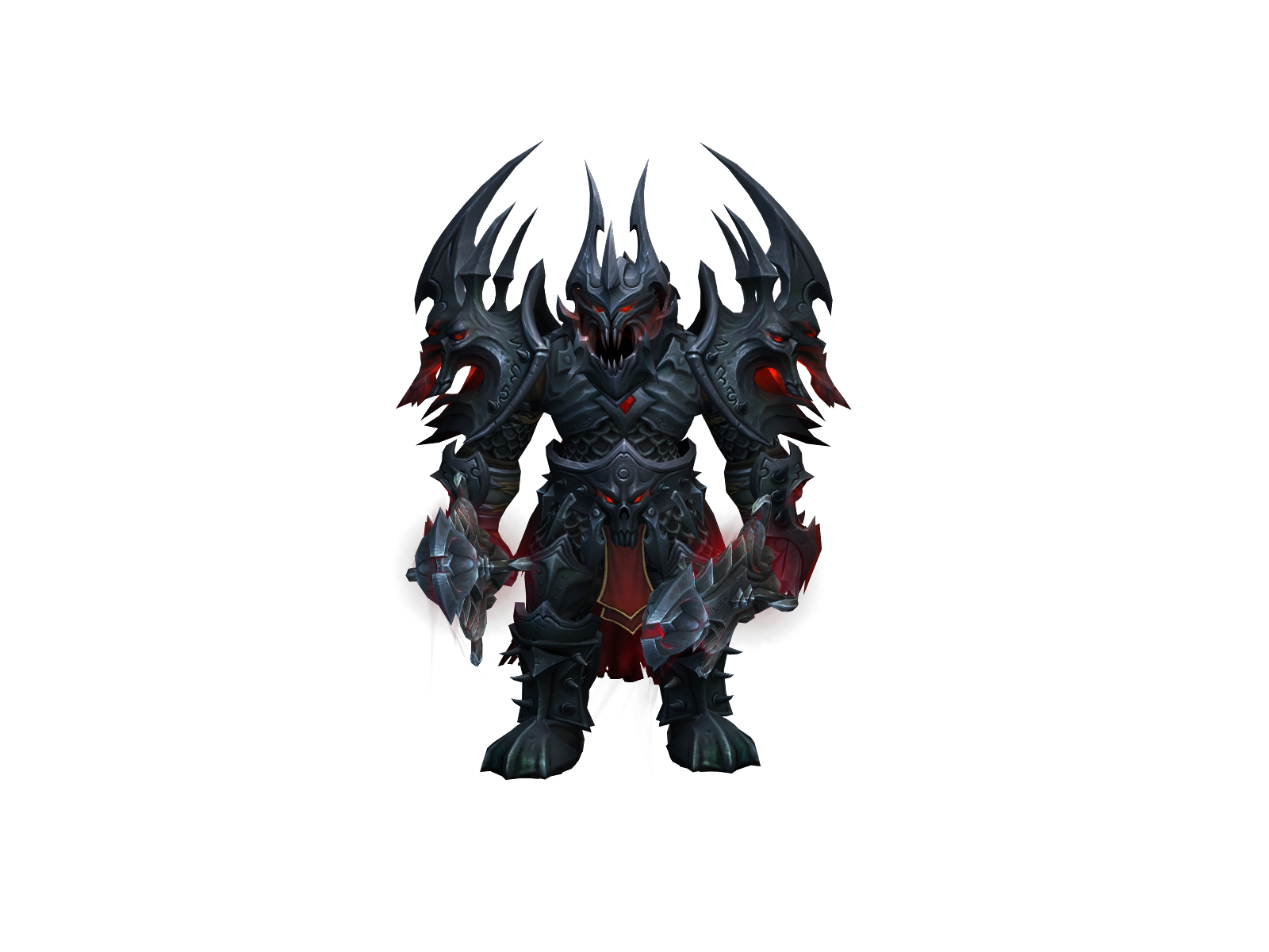 Majinrostro 3D character render