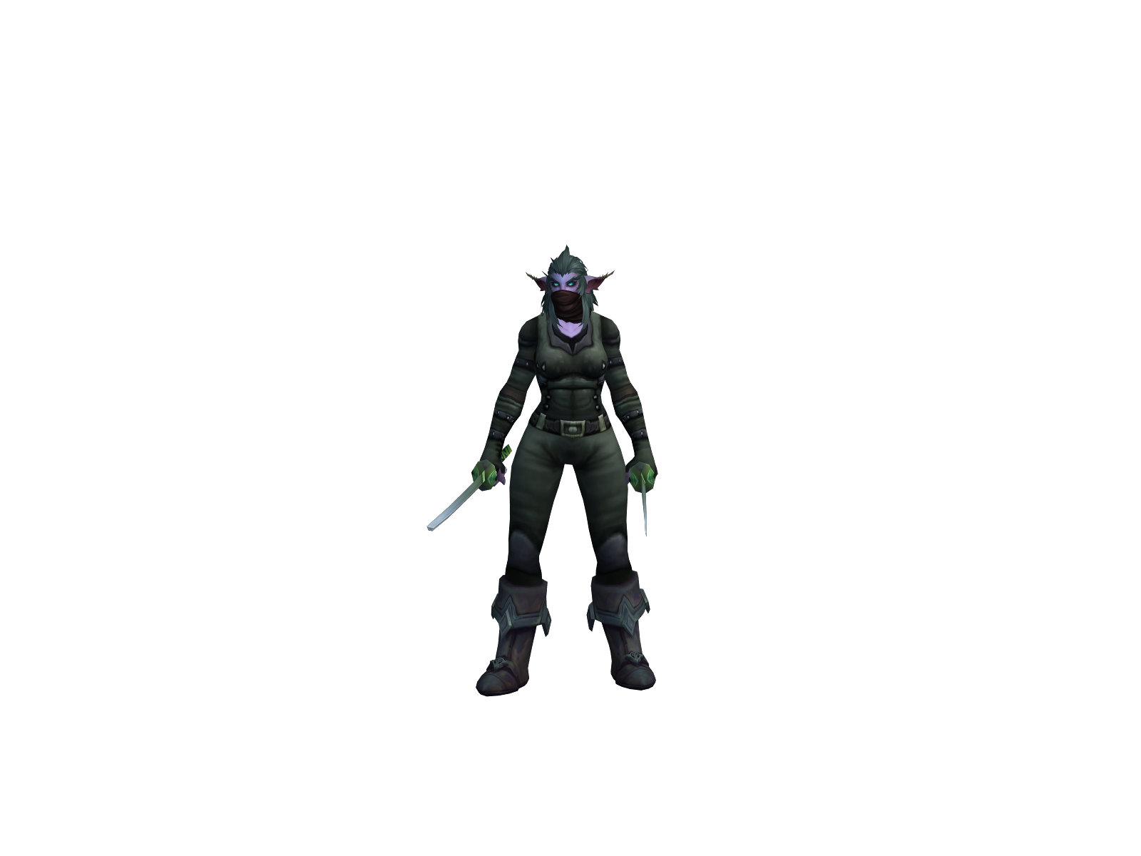 Roguessy 3D character render