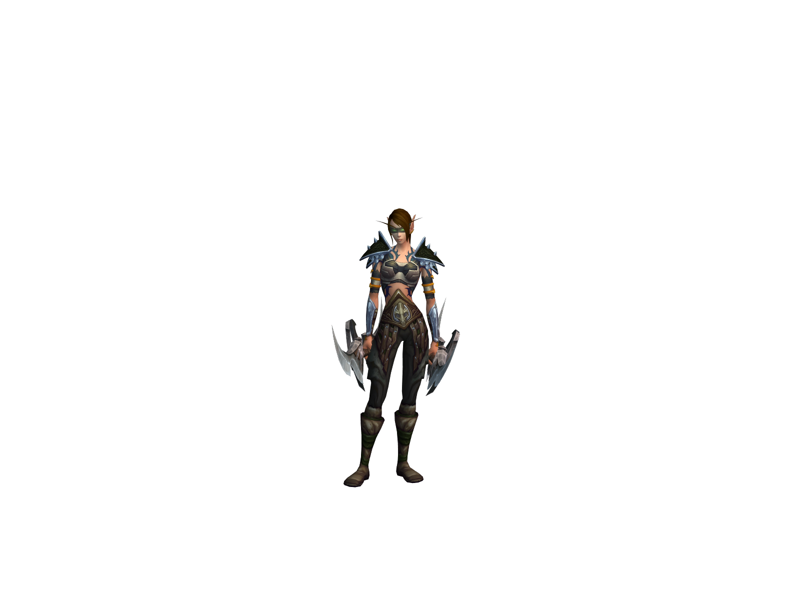 Naomirose 3D character render
