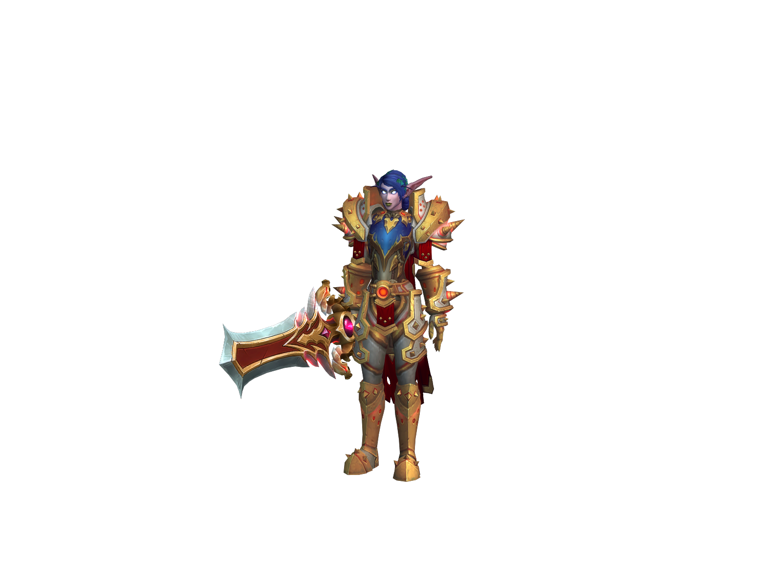 Pitarms 3D character render