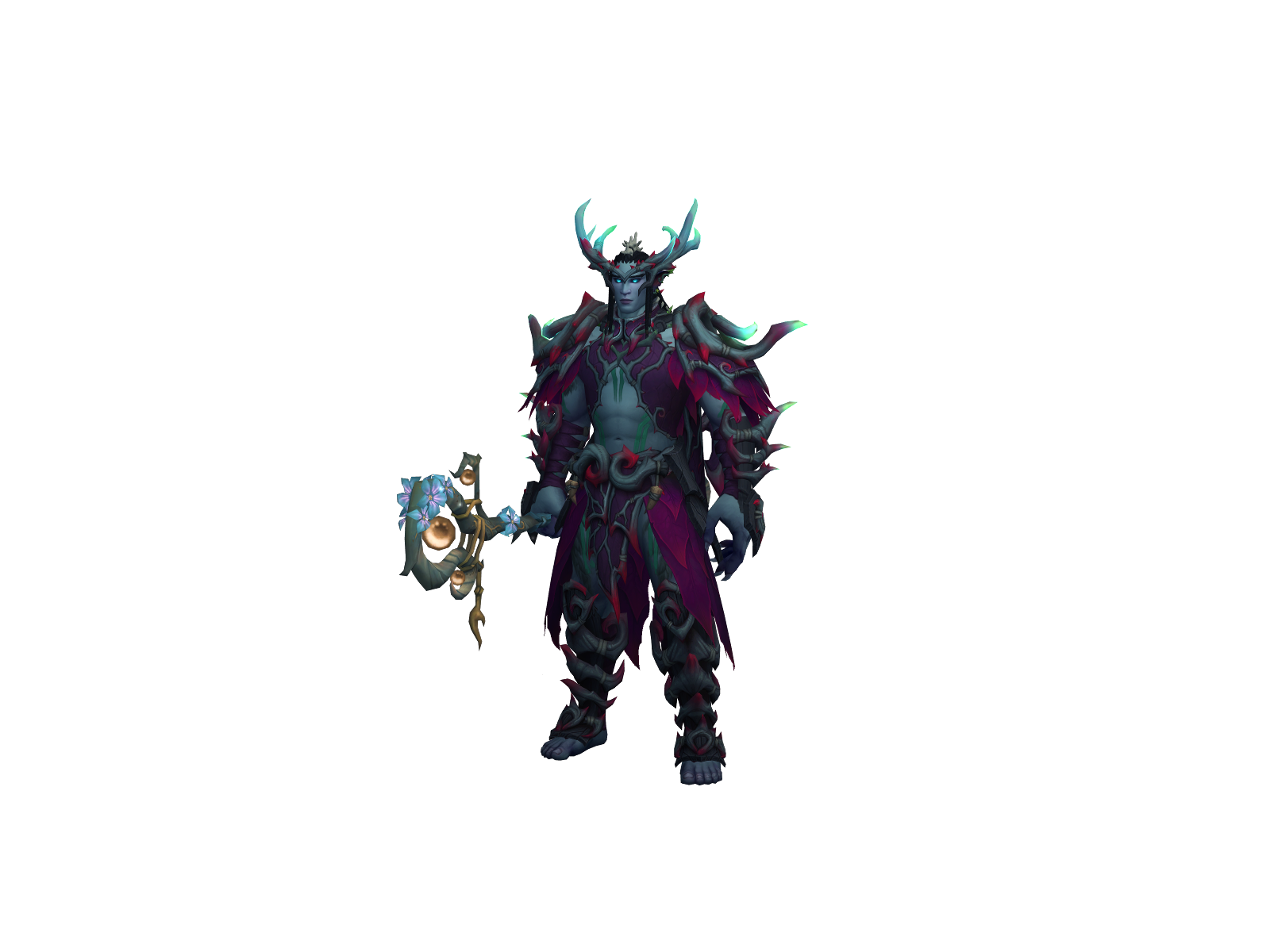 Omowe 3D character render
