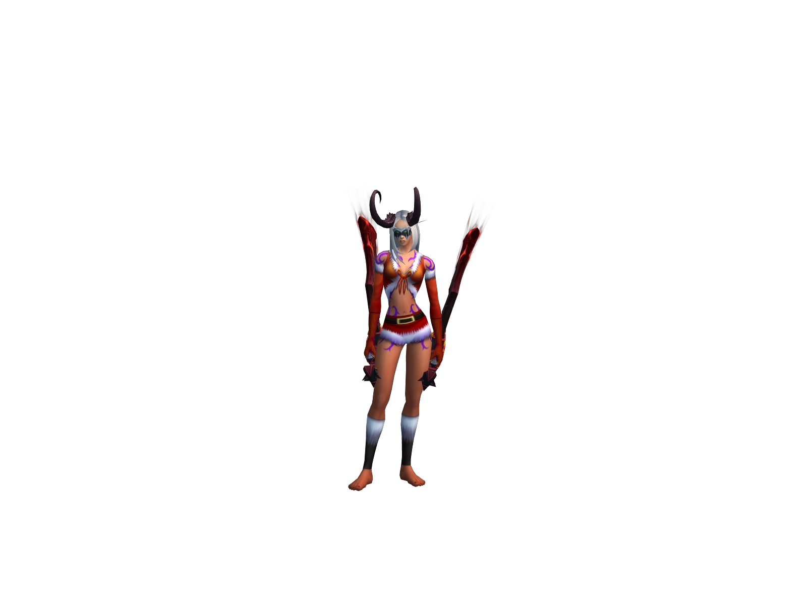 Voidglave 3D character render