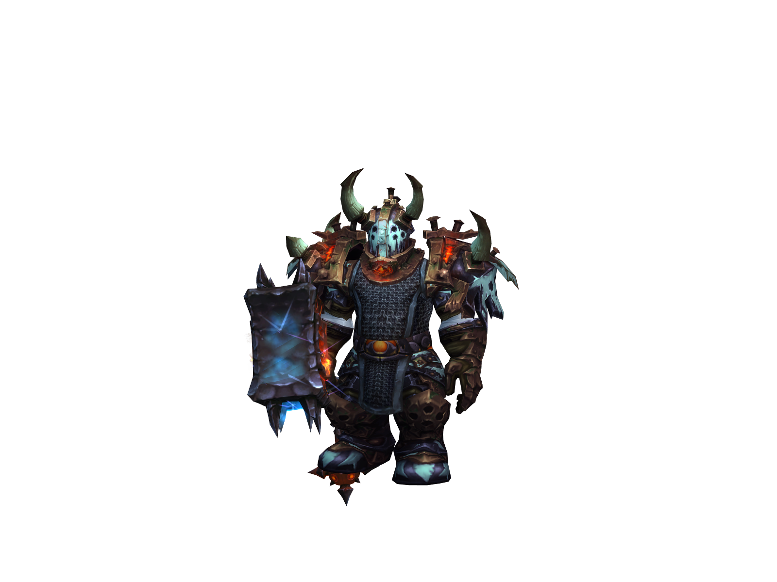 Cryokinesis 3D character render