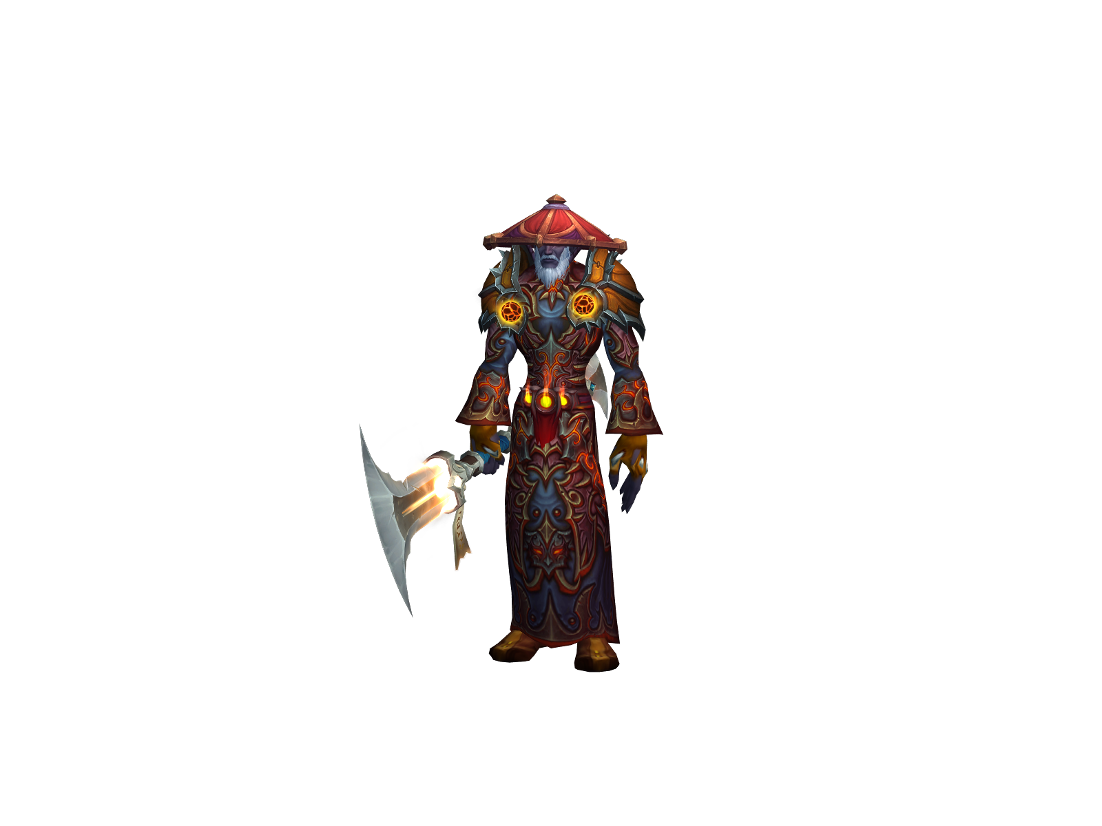 Yogaflame 3D character render