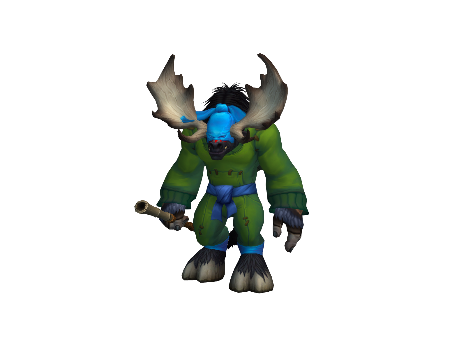 Drupith 3D character render