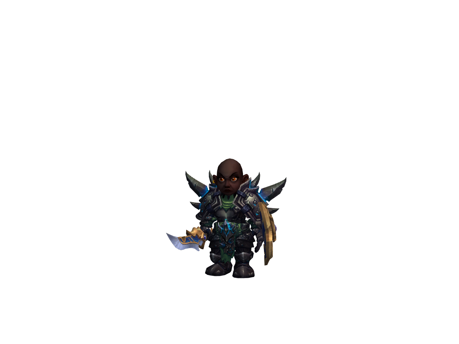 Trashahz 3D character render