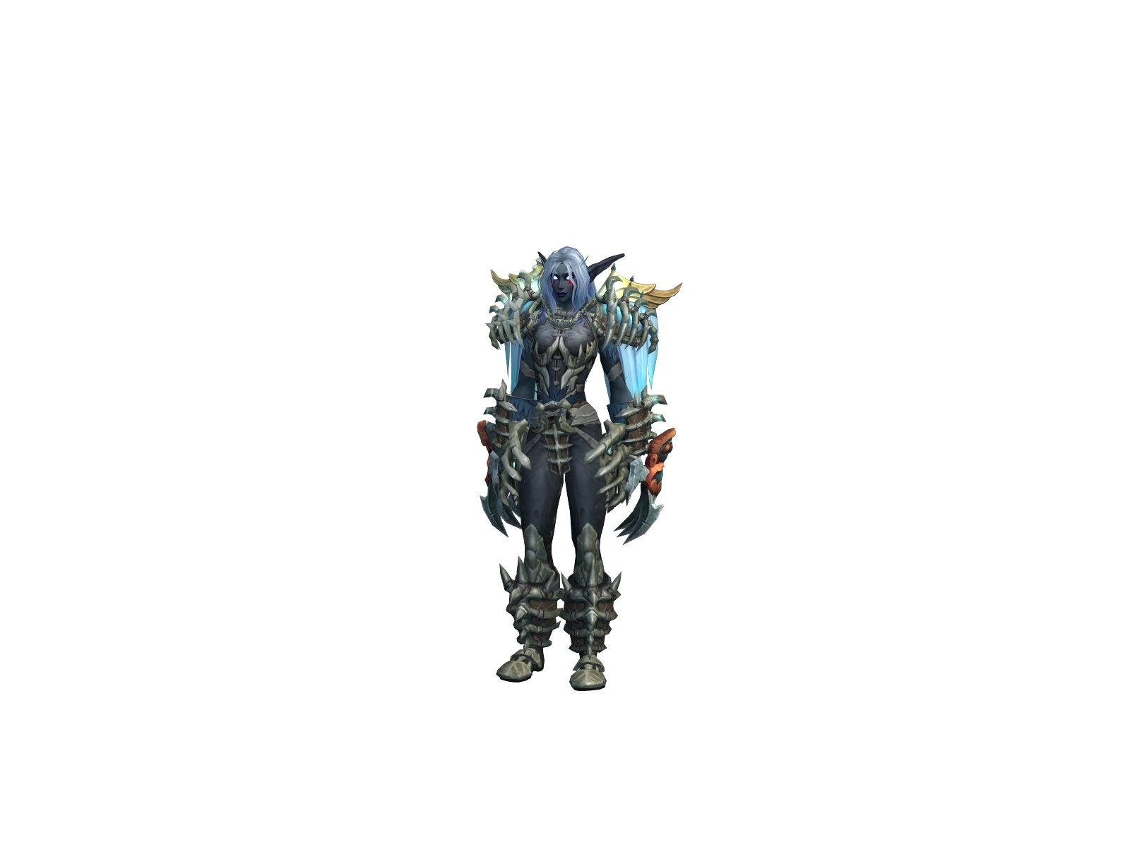 Zelfshade 3D character render