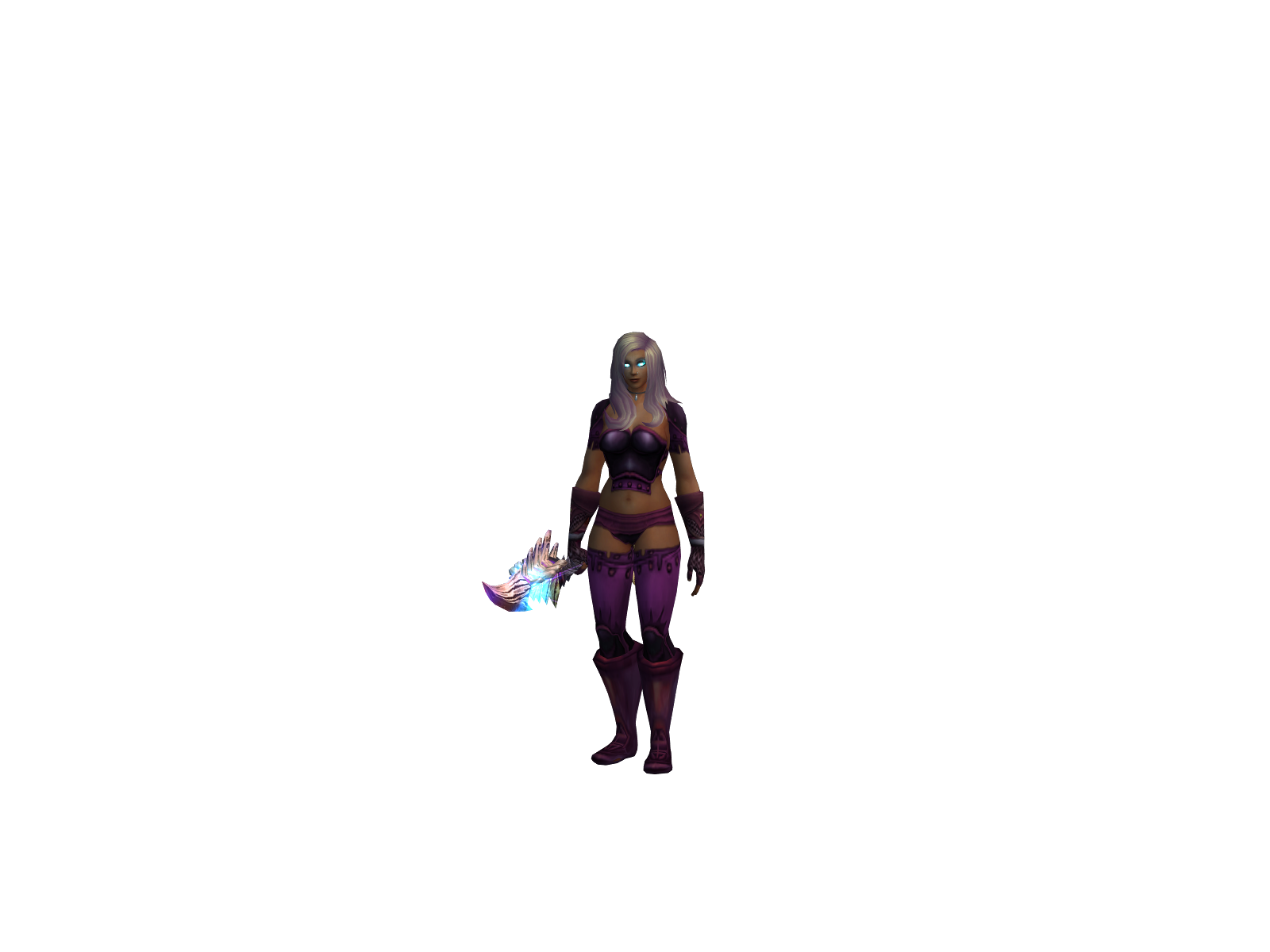 Nightmandei 3D character render