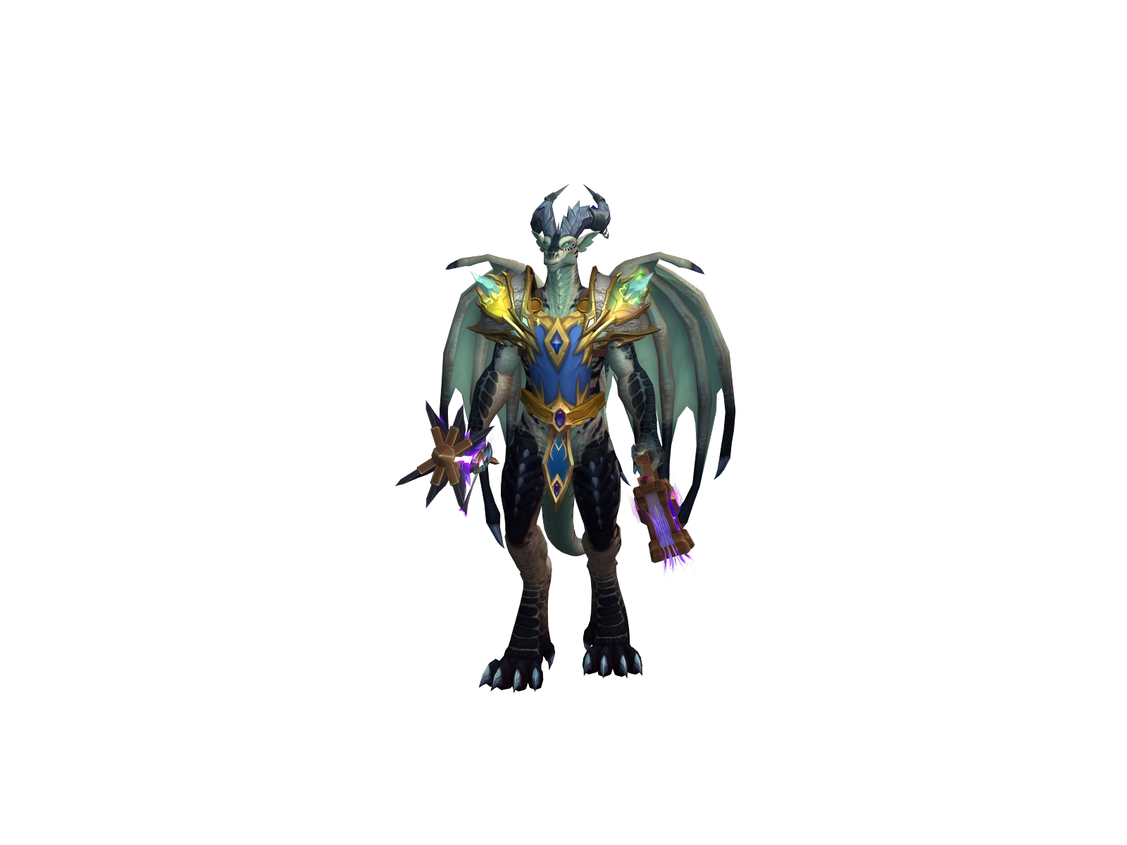 Nugbreath 3D character render