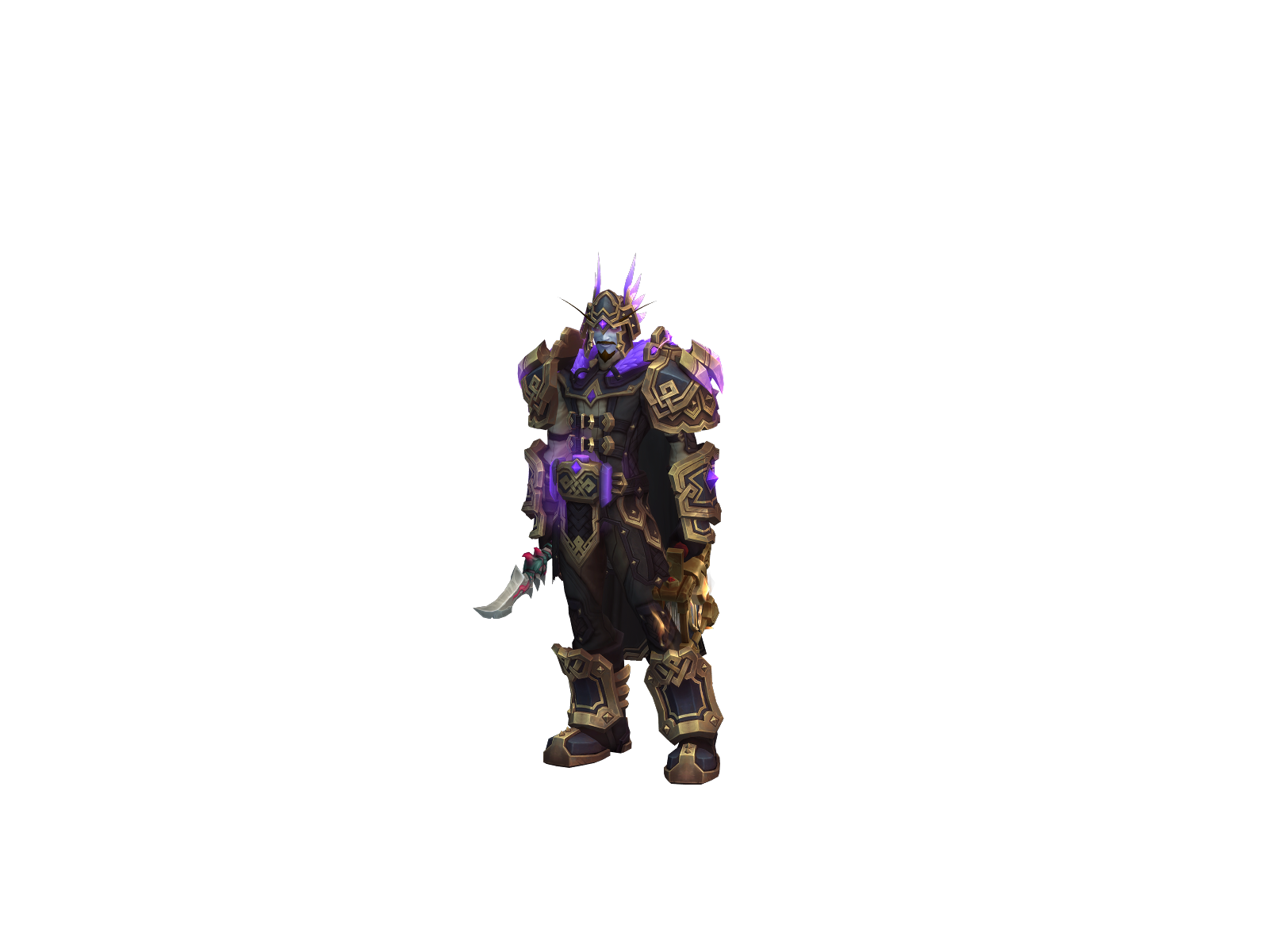 Thelock 3D character render