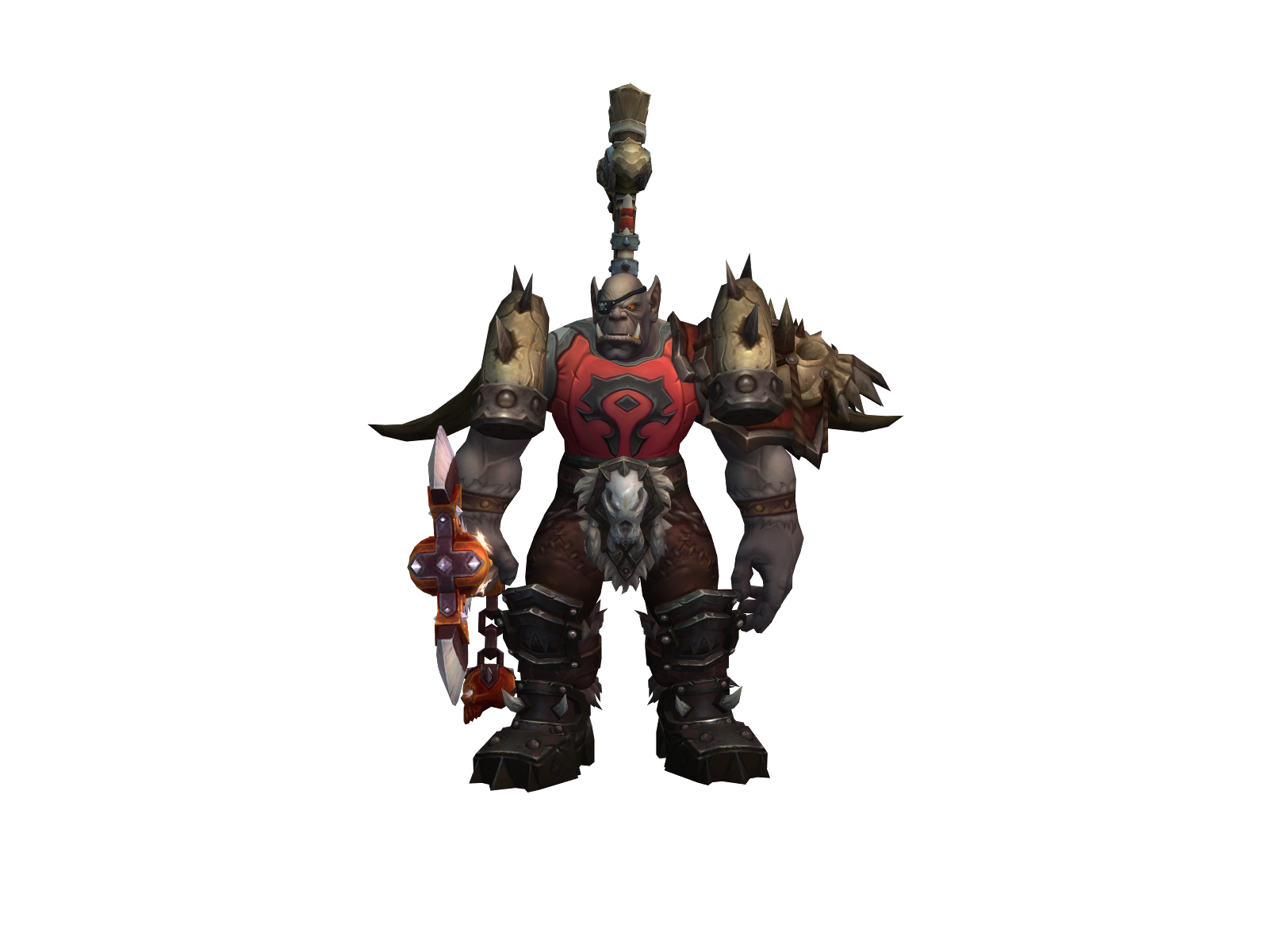Barakagoro 3D character render