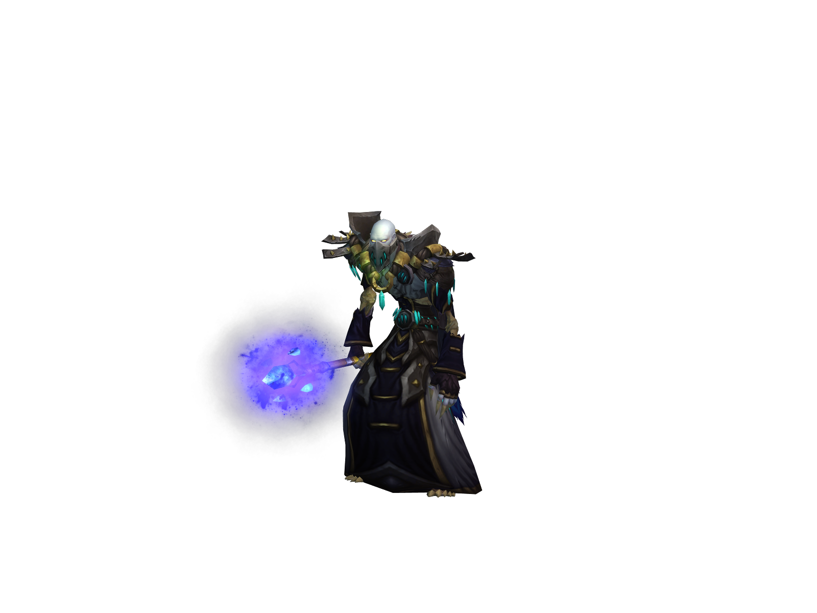 Nydaus 3D character render