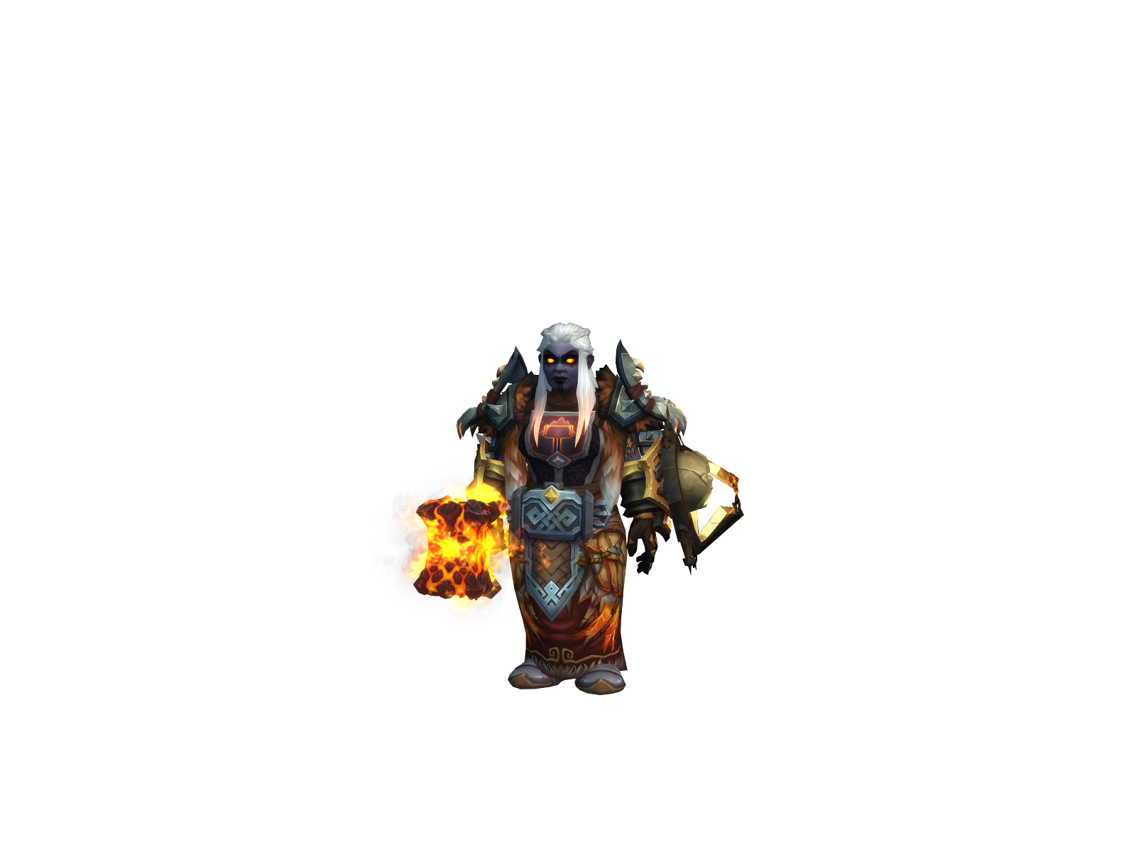 Thúnderthïgh 3D character render