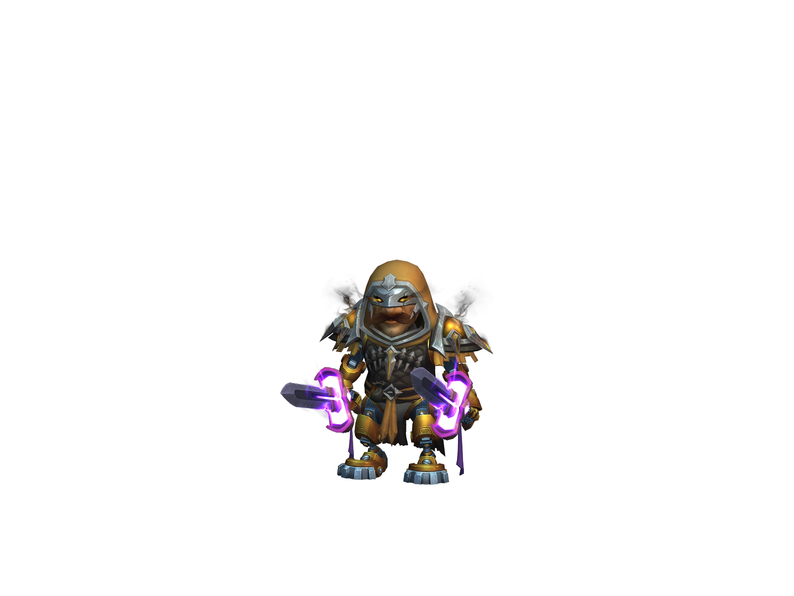 Mechashank 3D character render