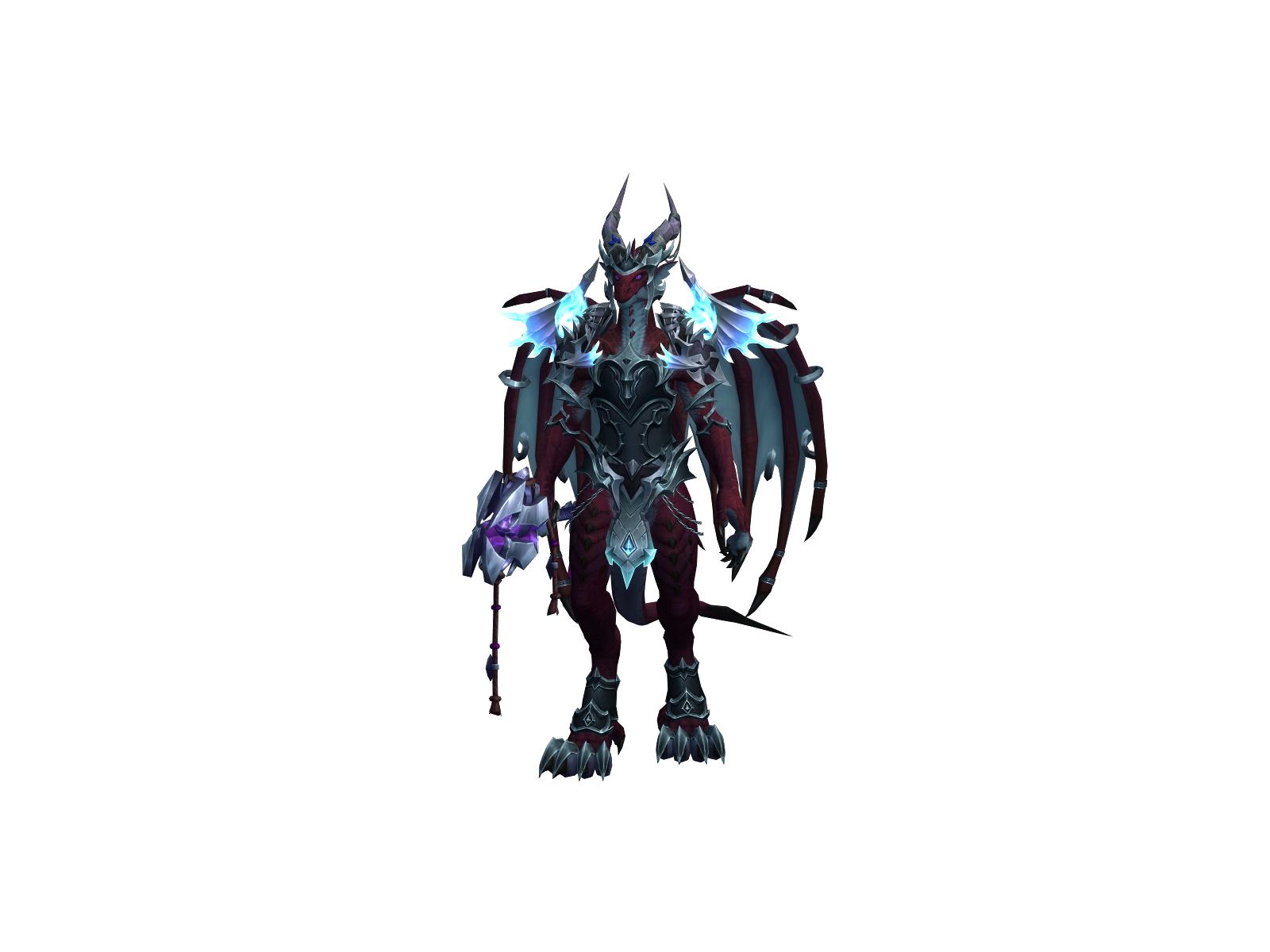 Teallerath 3D character render