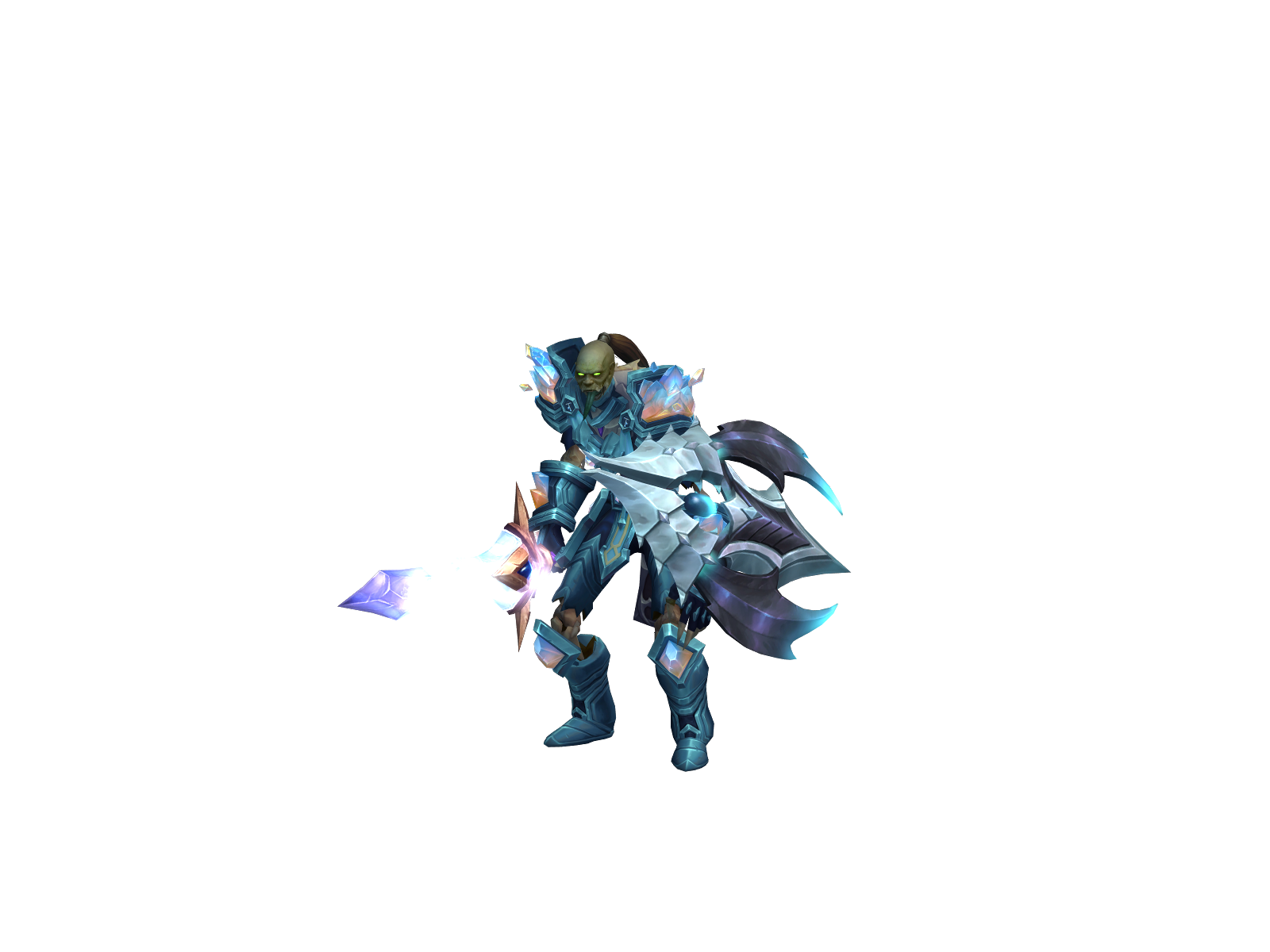Ezerilion 3D character render