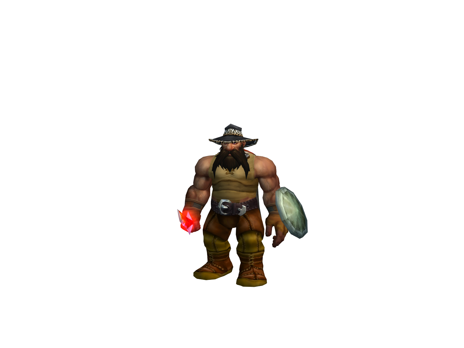 Lemmefish 3D character render