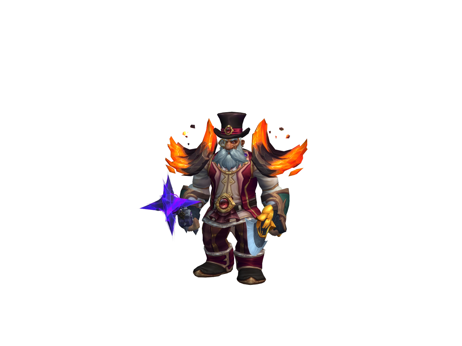 Narragg 3D character render