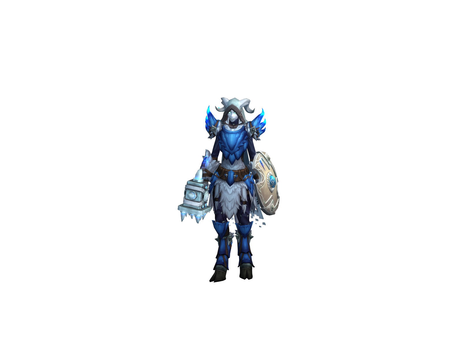 Raava 3D character render
