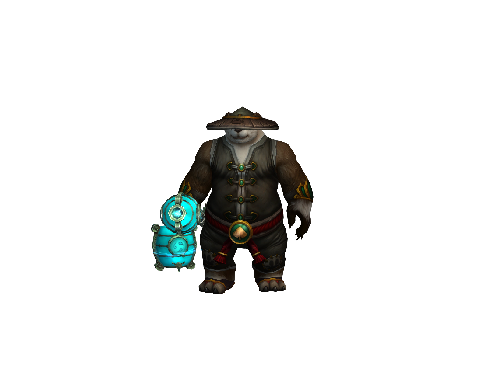 Pandaiax 3D character render