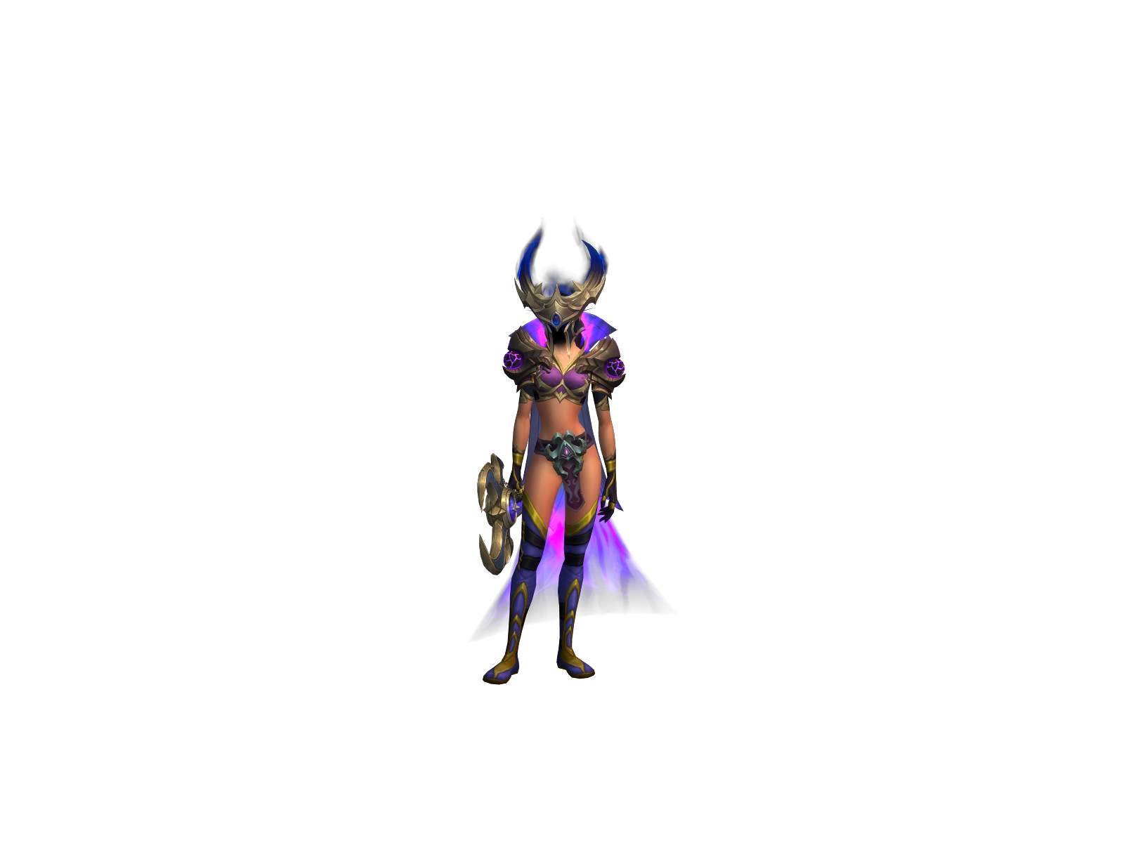 Caligo 3D character render