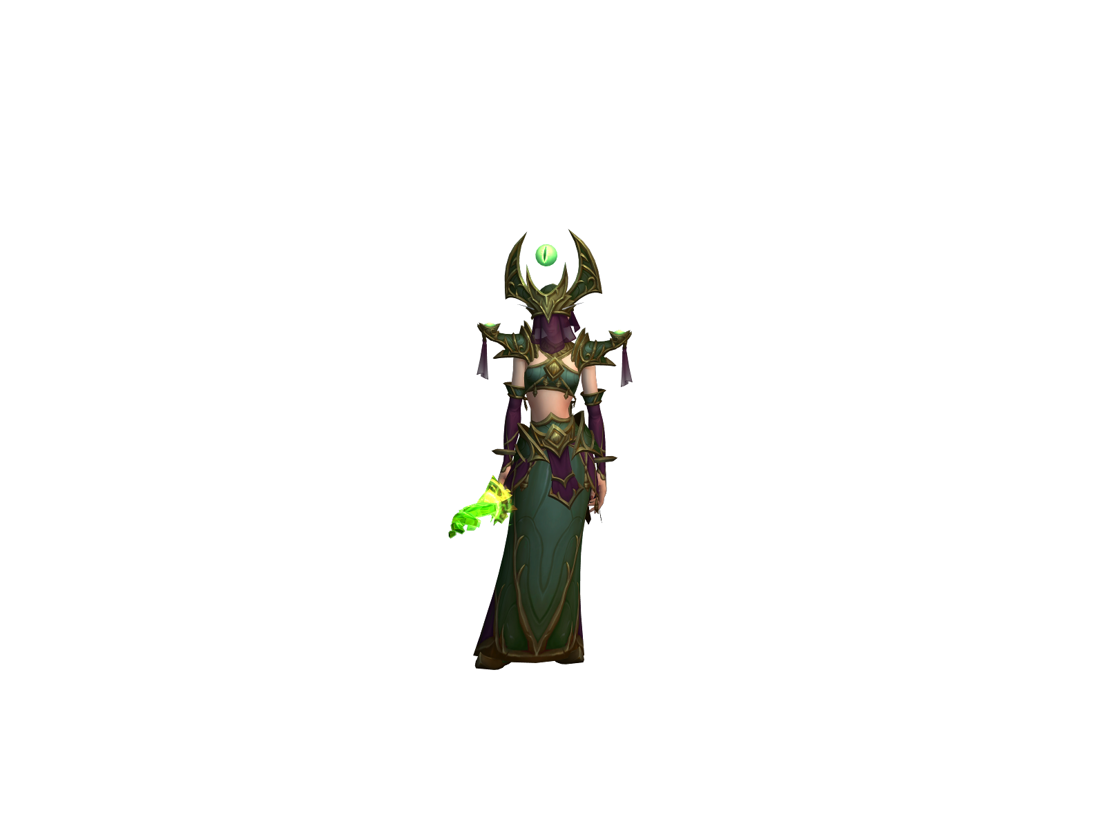 Cyndrome 3D character render