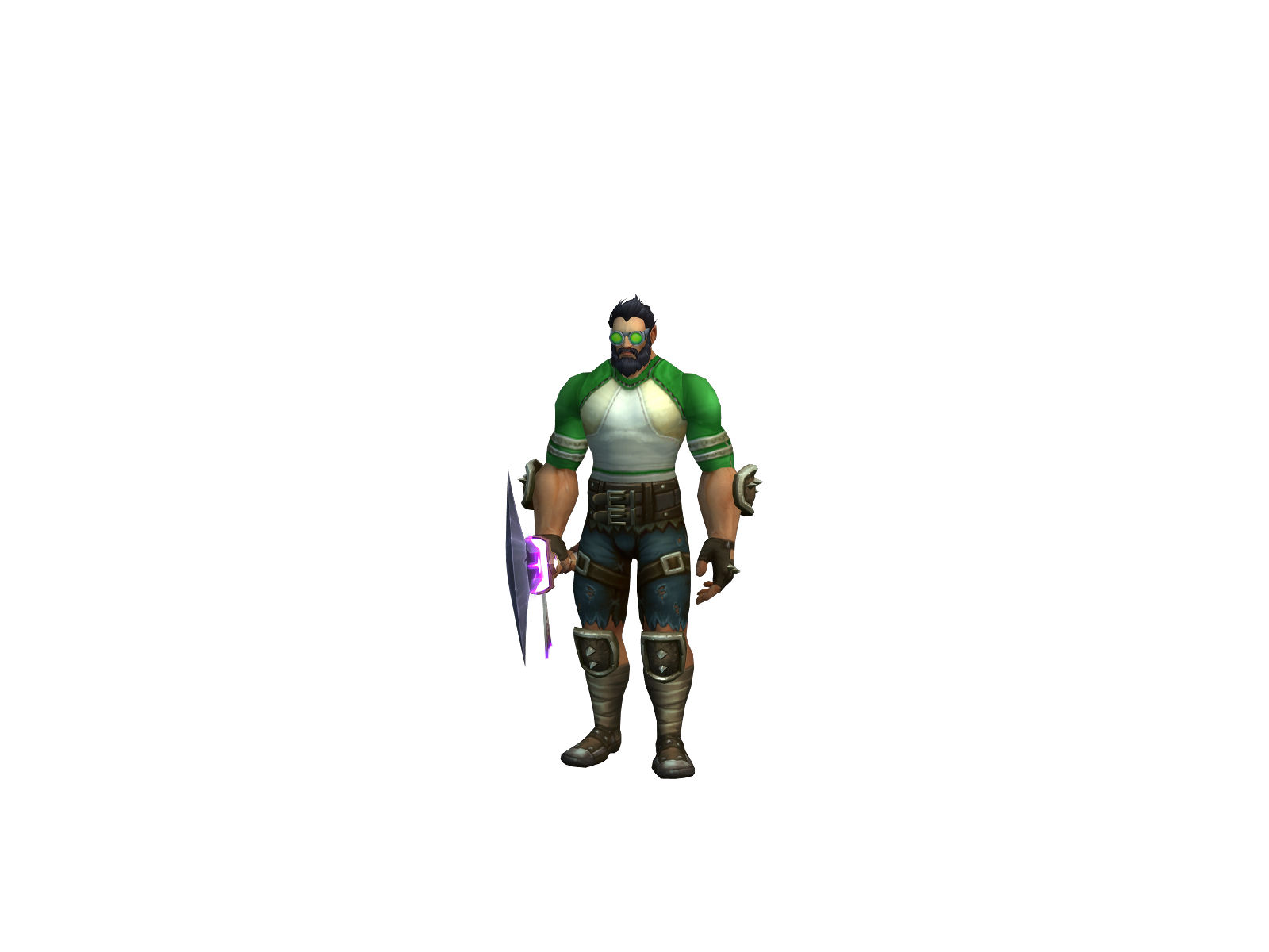 Vicente 3D character render