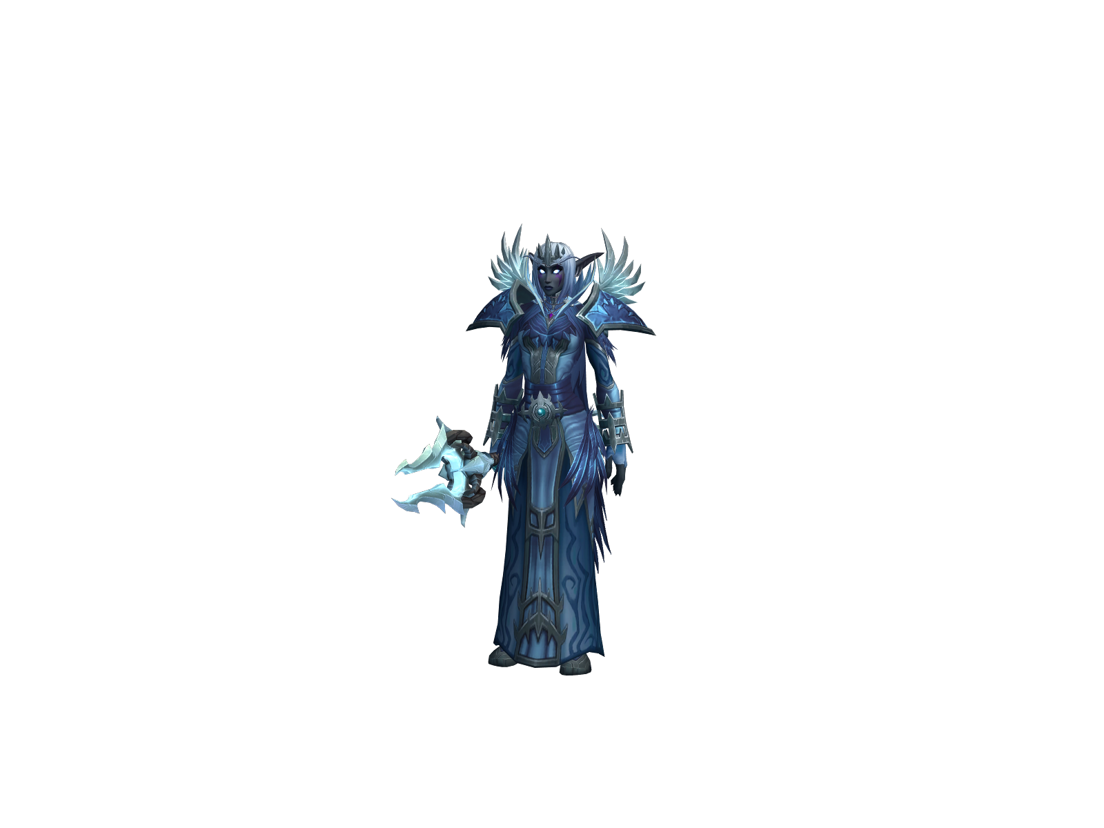 Cynthus 3D character render