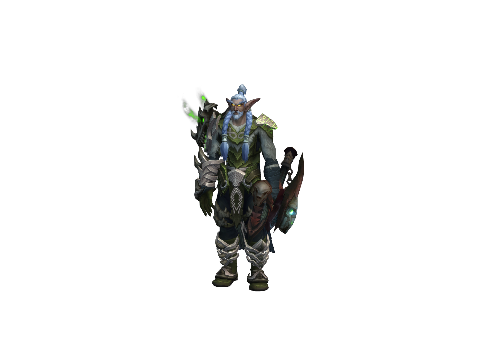 Kräven 3D character render