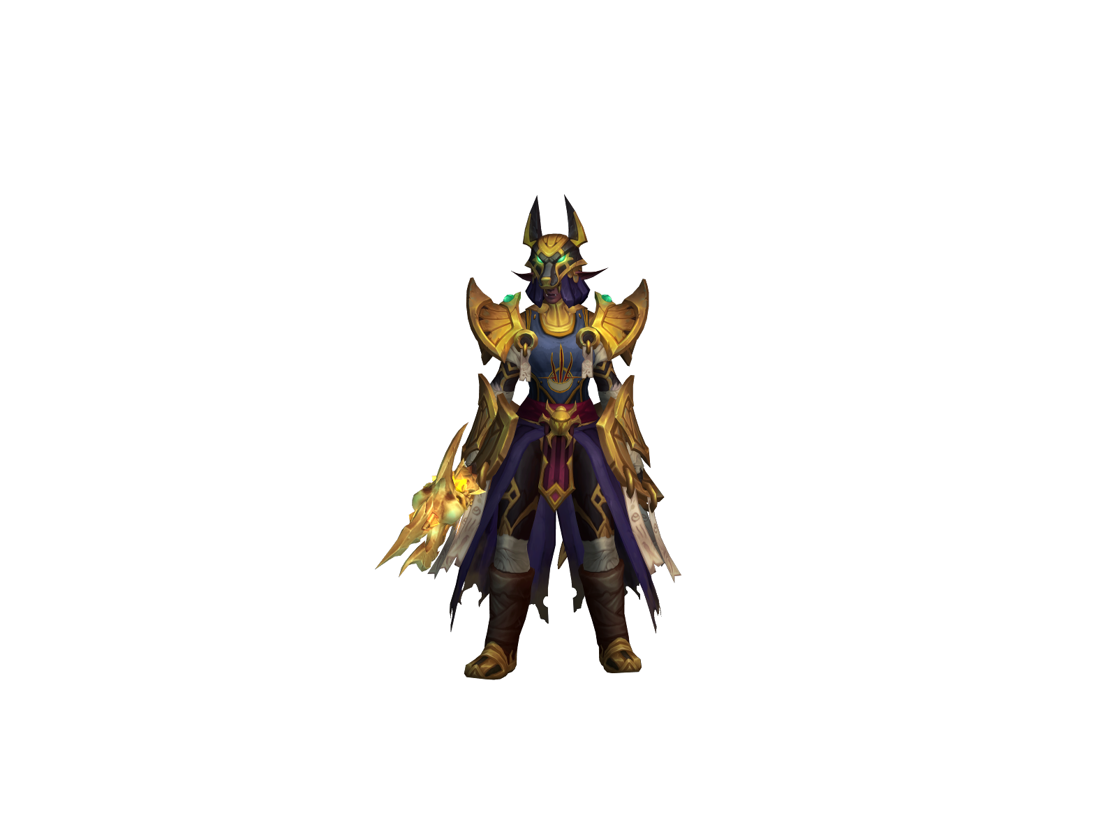 Hoksila 3D character render