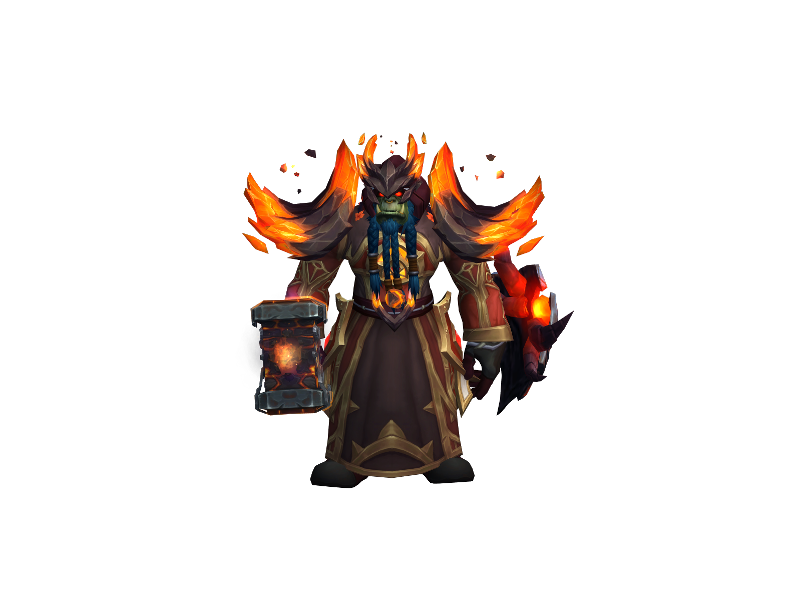 Thatshaman 3D character render