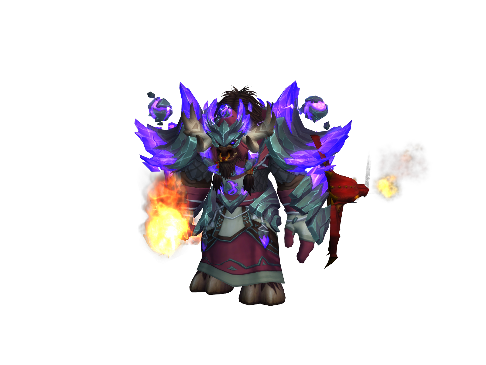 Fathersmilk 3D character render