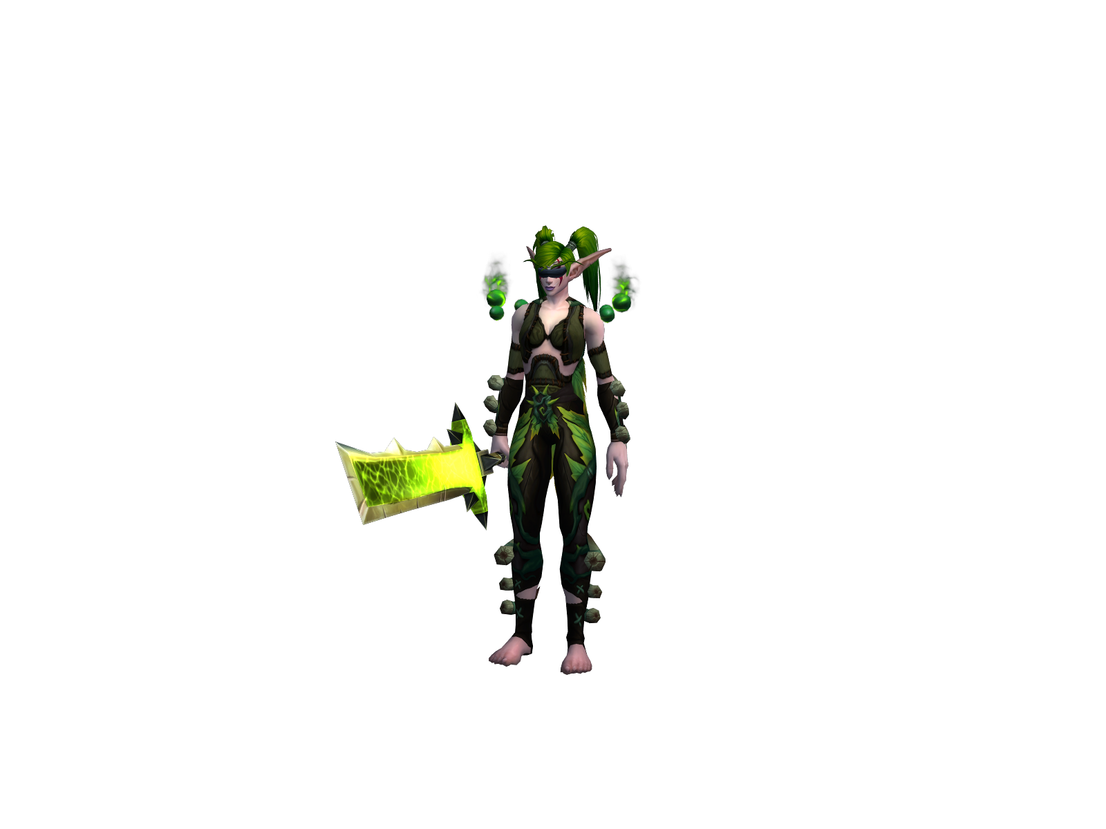Krinxy 3D character render