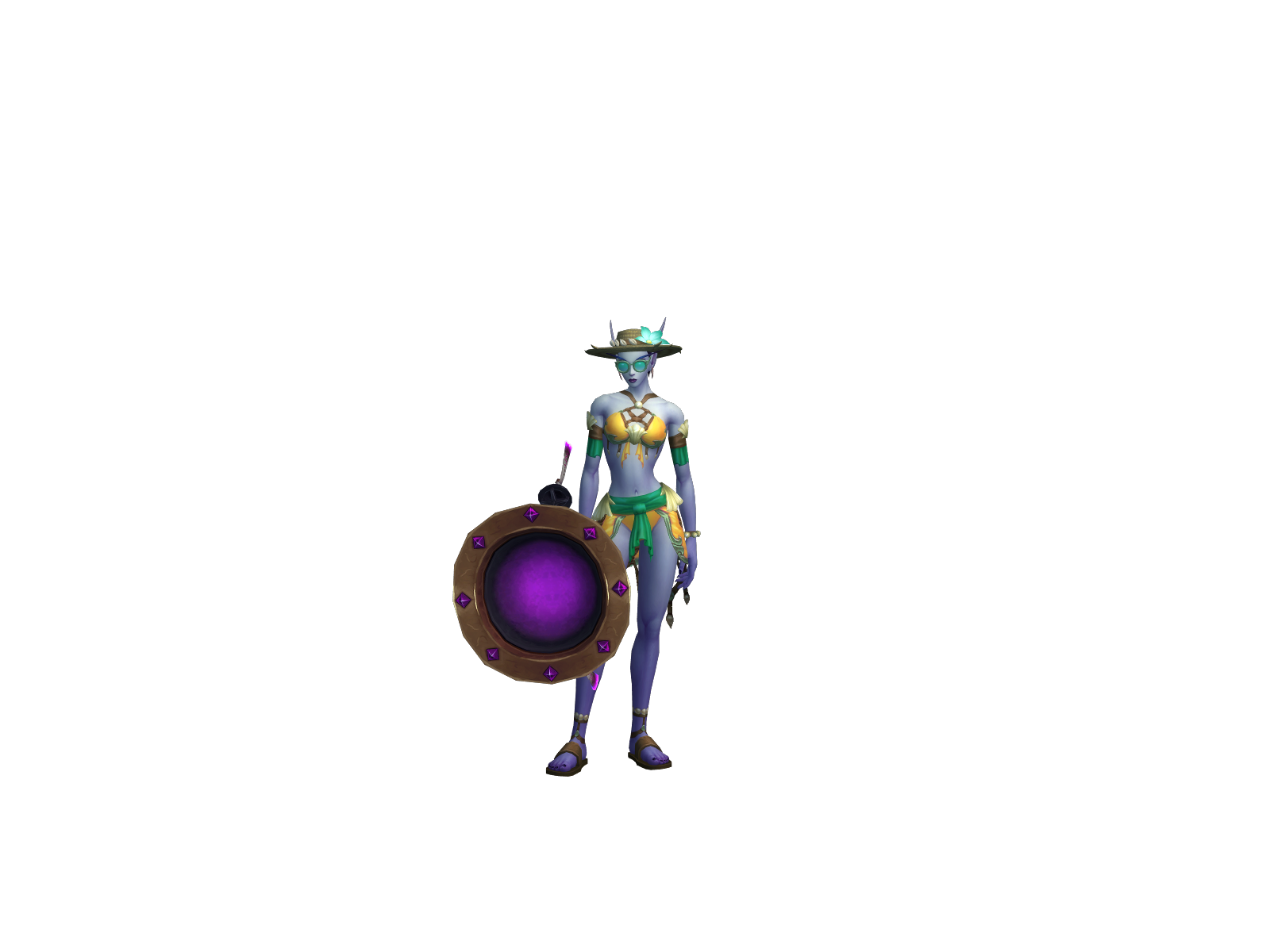 Shadowganj 3D character render