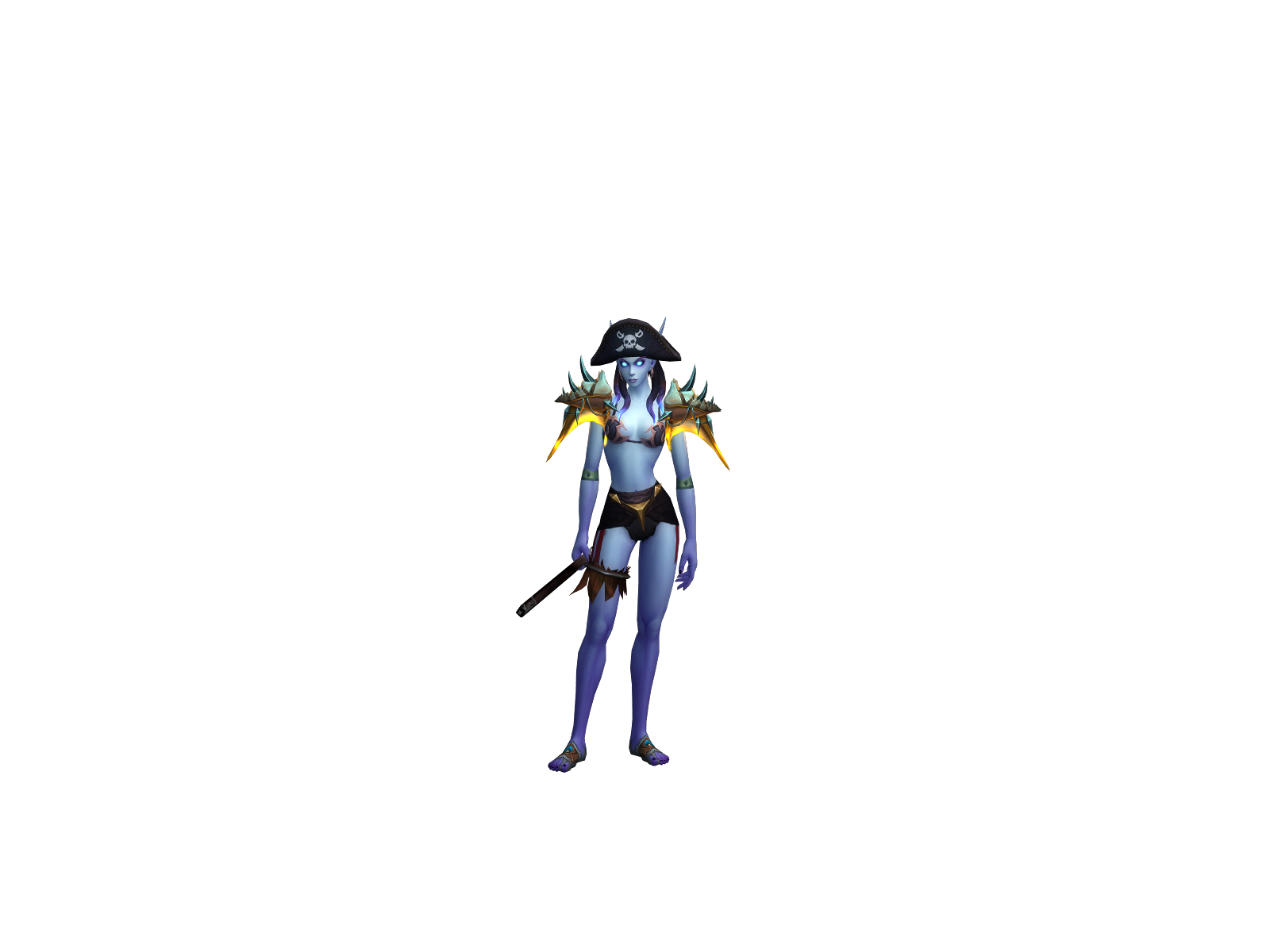 Hunnai 3D character render