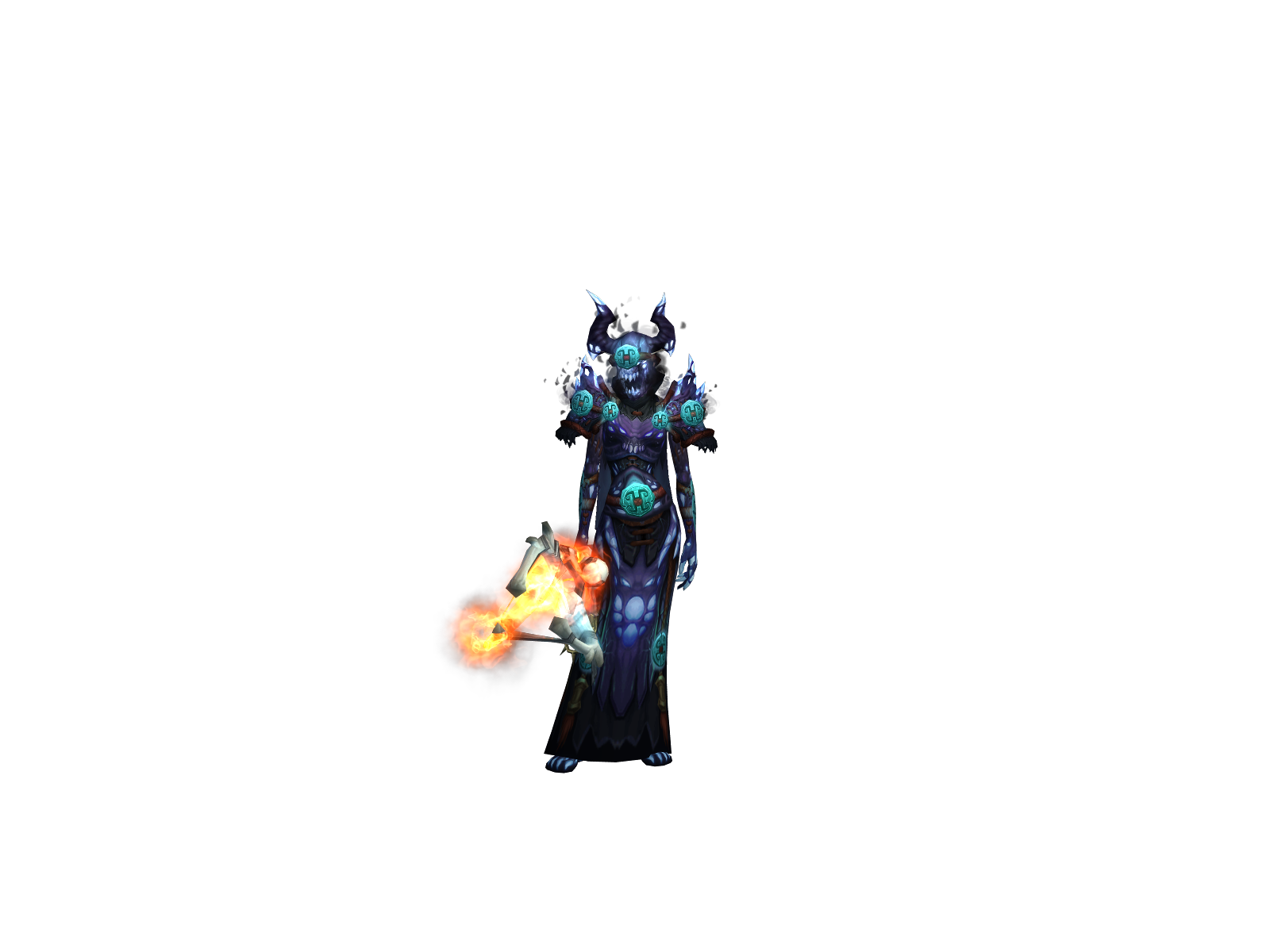 Cørrupted 3D character render